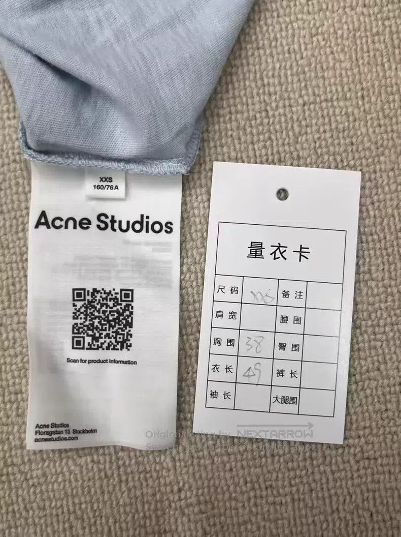 Acne Studios Acne Studios Bow Tie Pattern Printed Retro Casual Round Ne Size XXS / US 00 / IT 34 - 5 Thumbnail
