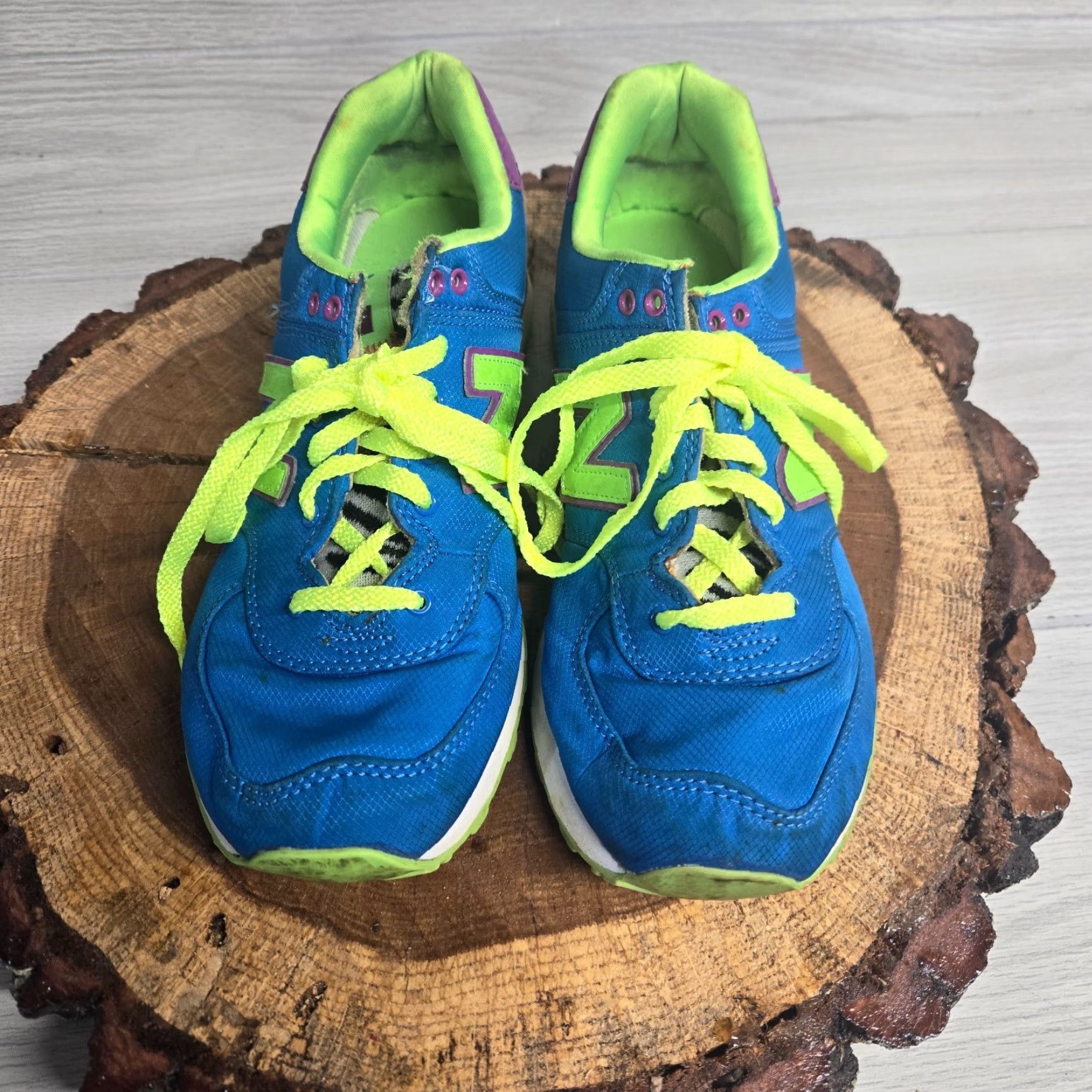 New Balance New Balance 574 Pop Safari WL574BP Low Top Sneakers Women's Adult 8.5 Multicolor Breathable Walking Size M / US 6-8 / IT 42-44 - 3 Thumbnail