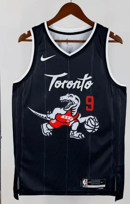 NBA Toronto Raptors #9 RJ Barrett Jersey City Edition | Grailed
