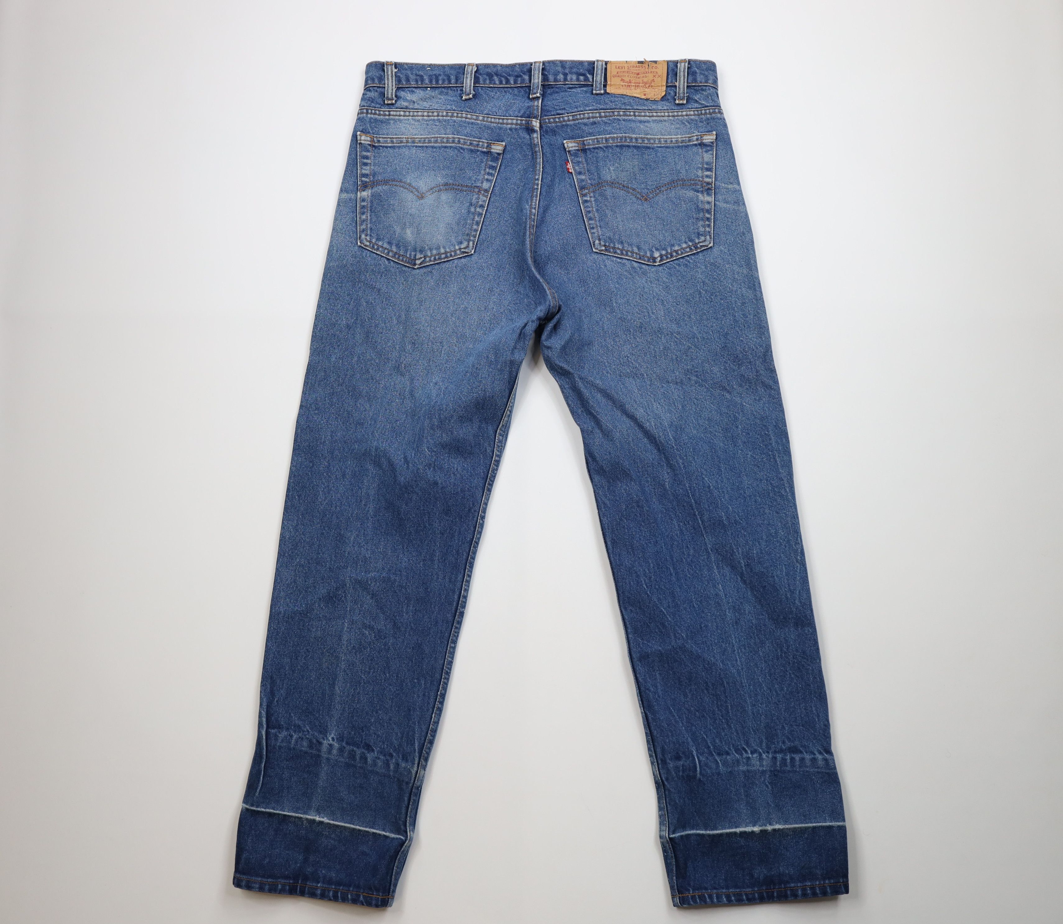 Levi's Vintage 80s Levis 505xx Regular Straight Leg Jeans Blue USA Size US 40 / EU 56 - 11 Thumbnail