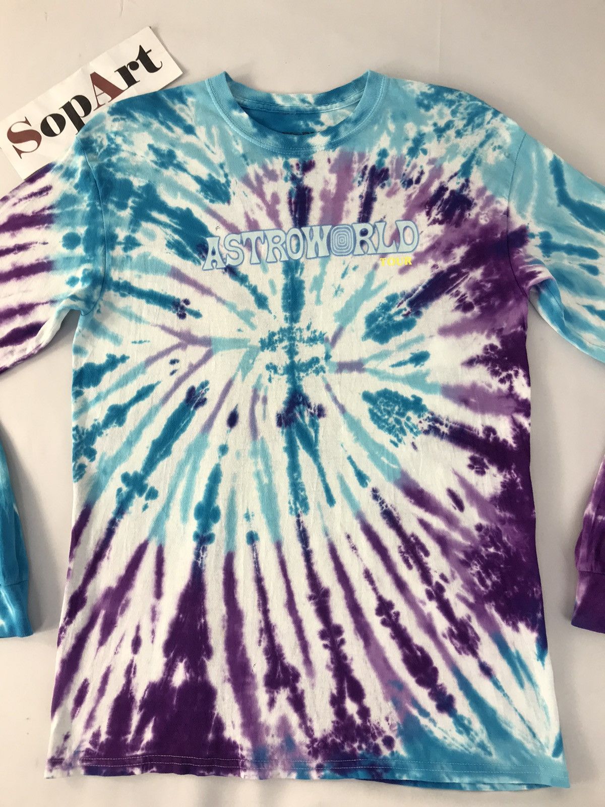 Band Tees Band Tees Astroworld Tour Travis Scott Long Sleeve S.Shirt Size US M / EU 48-50 / 2 - 3 Thumbnail