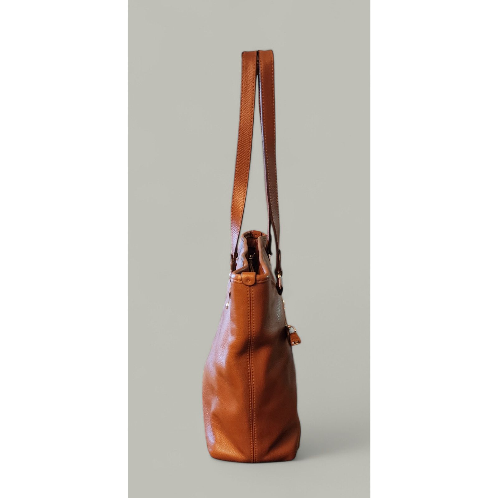 Coach COACH Cross Grain Leather City Zip Tote F36632 Acorn color Size ONE SIZE - 8 Thumbnail