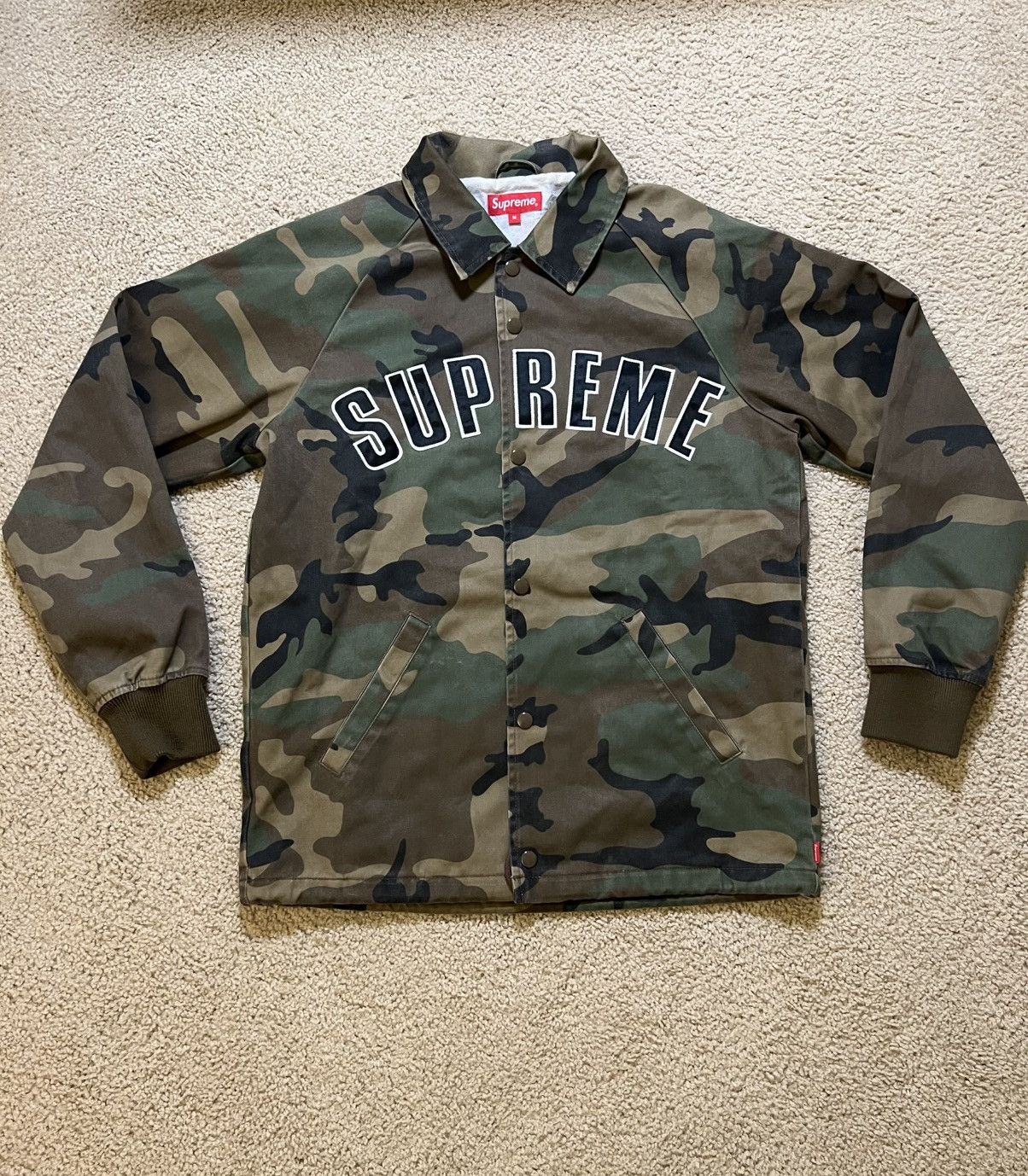 Supreme Supreme Giraffe Camo Field Jacket SS12 | Grailed