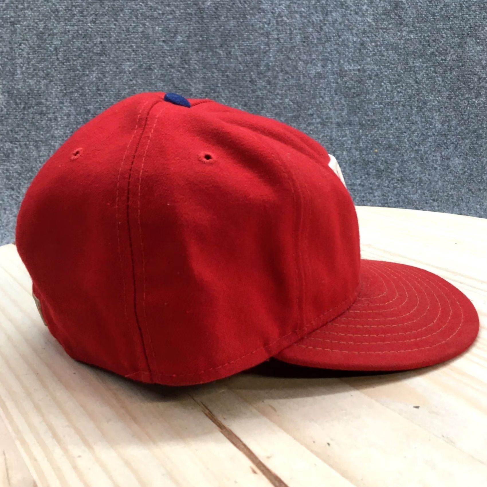New Era New Era Texas Rangers Fitted Baseball Cap Hat Mens 7.5CM Red Adjustable MBL Size ONE SIZE - 5 Thumbnail