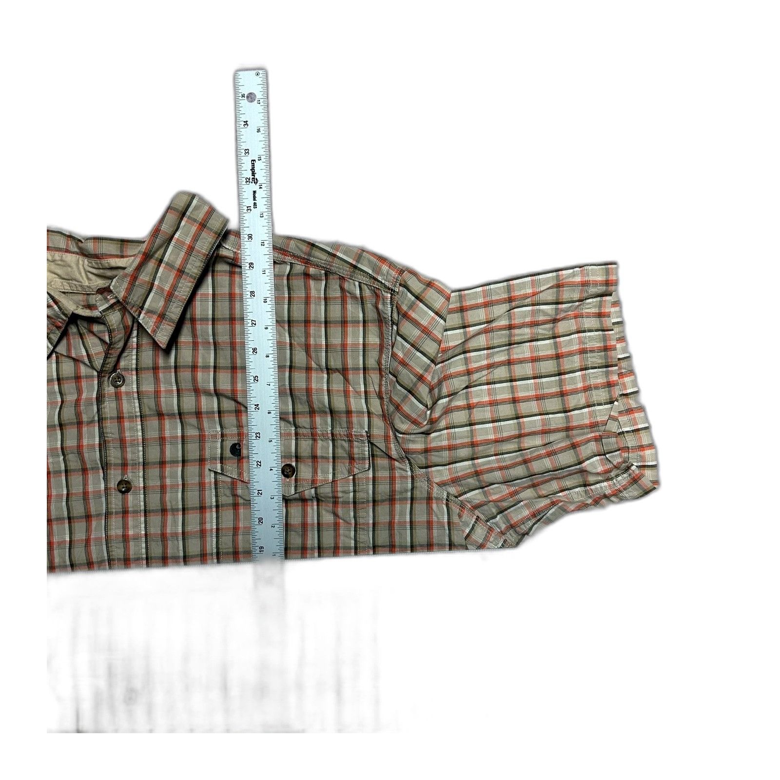 Carhartt Carhartt Force 2XL Button UP Plaid Shirt Size US XXL / EU 58 / 5 - 2 Thumbnail