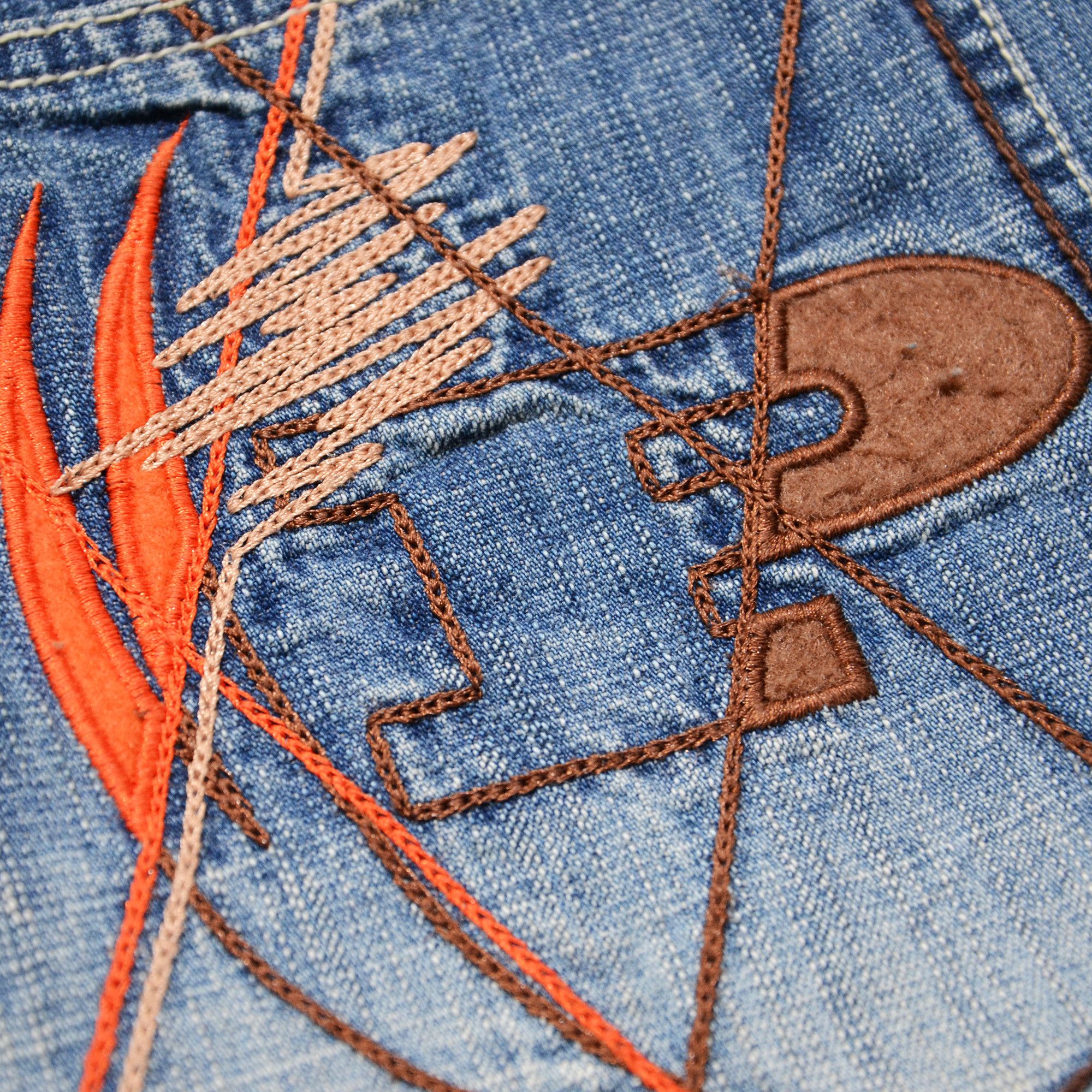 Phat Farm [Folding Color Defects] PF Denim 90s Hiphop Streetwear Size US 30 / EU 46 - 5 Thumbnail