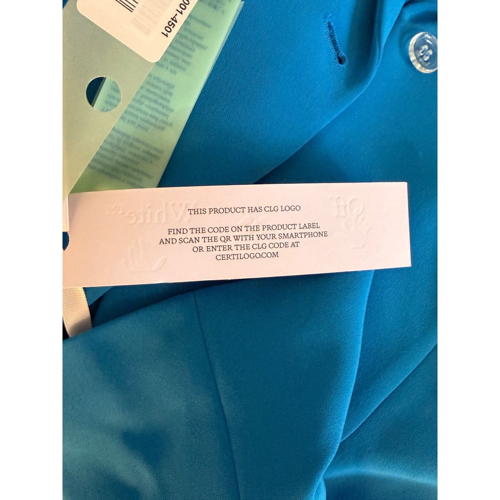 Off-White Off White NWT Women's Blue-White Cady Oversized Blazer Size L / US 10 / IT 46 - 15 Thumbnail