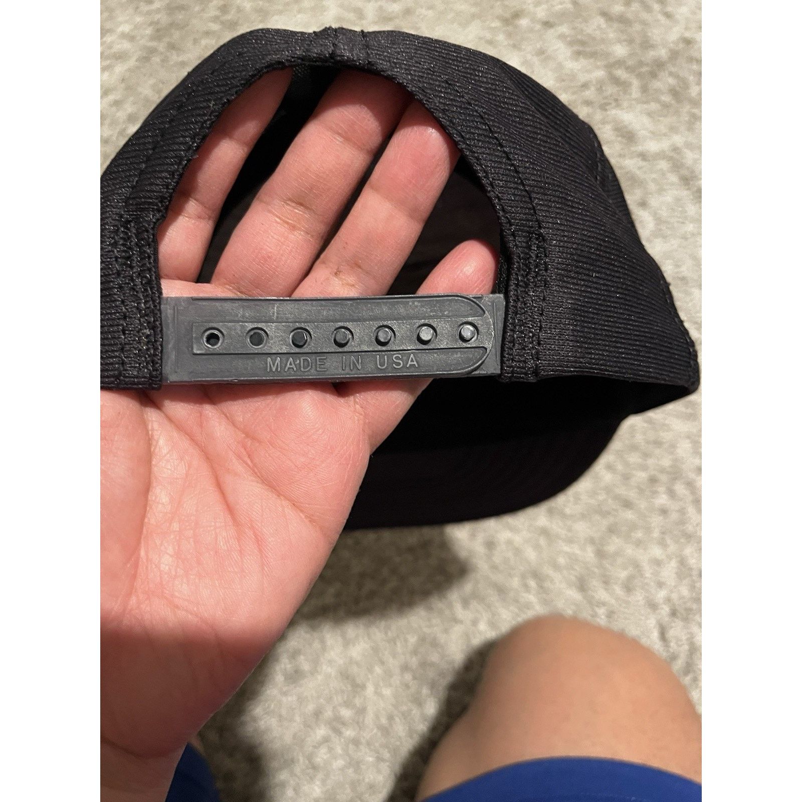 Vintage Vintage 80’s US ARMY x Miller Genuine Snapback Hat USA Made Size ONE SIZE - 5 Thumbnail