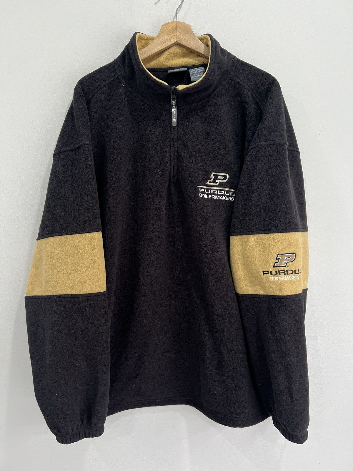 Vintage Vintage Purdue Boilmakers Sweater Fleece Quarter Zip xxl Size US XXL / EU 58 / 5 - 1 Thumbnail