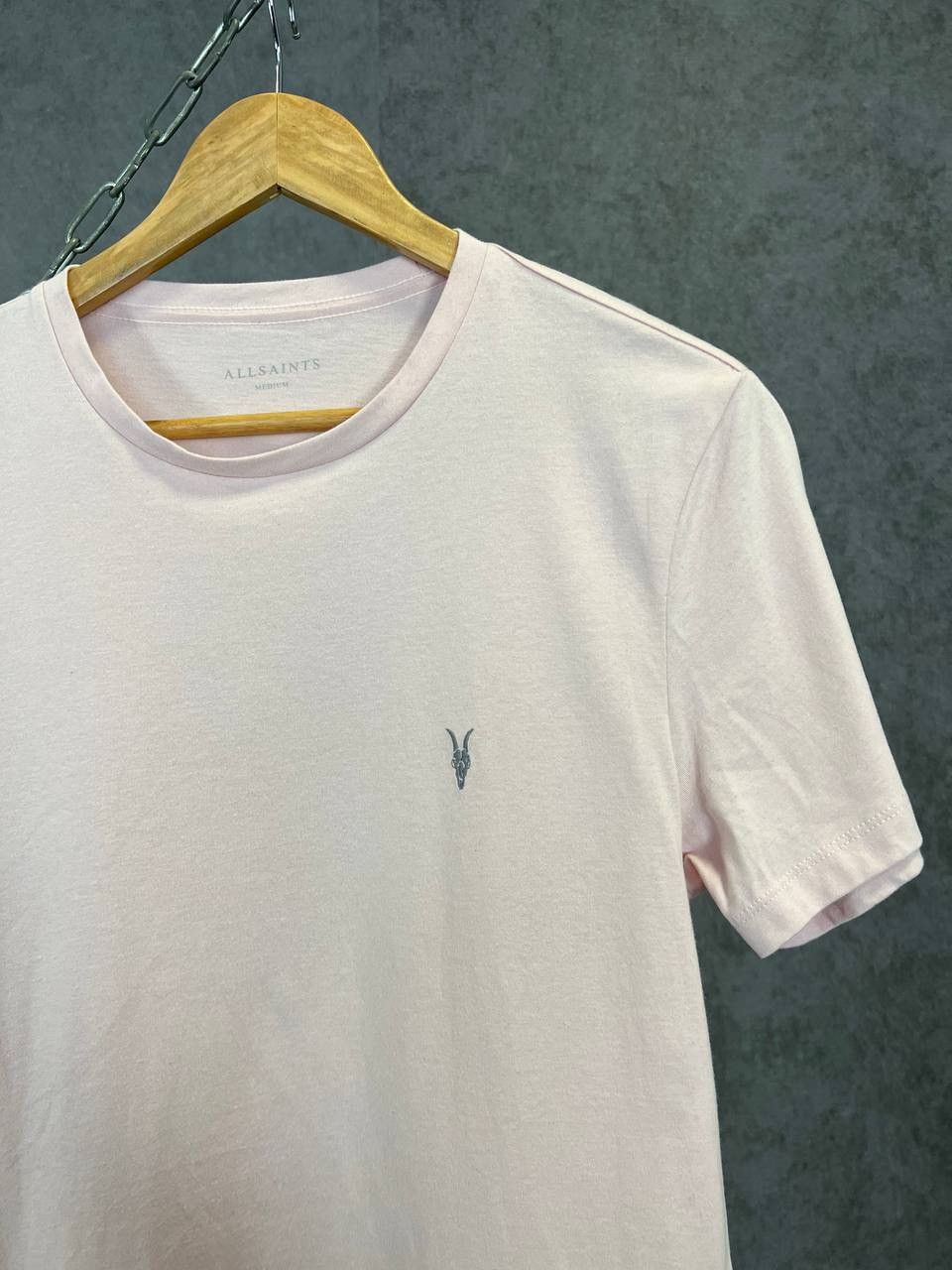 Allsaints Allsaints logo pink tee Size US M / EU 48-50 / 2 - 2 Thumbnail