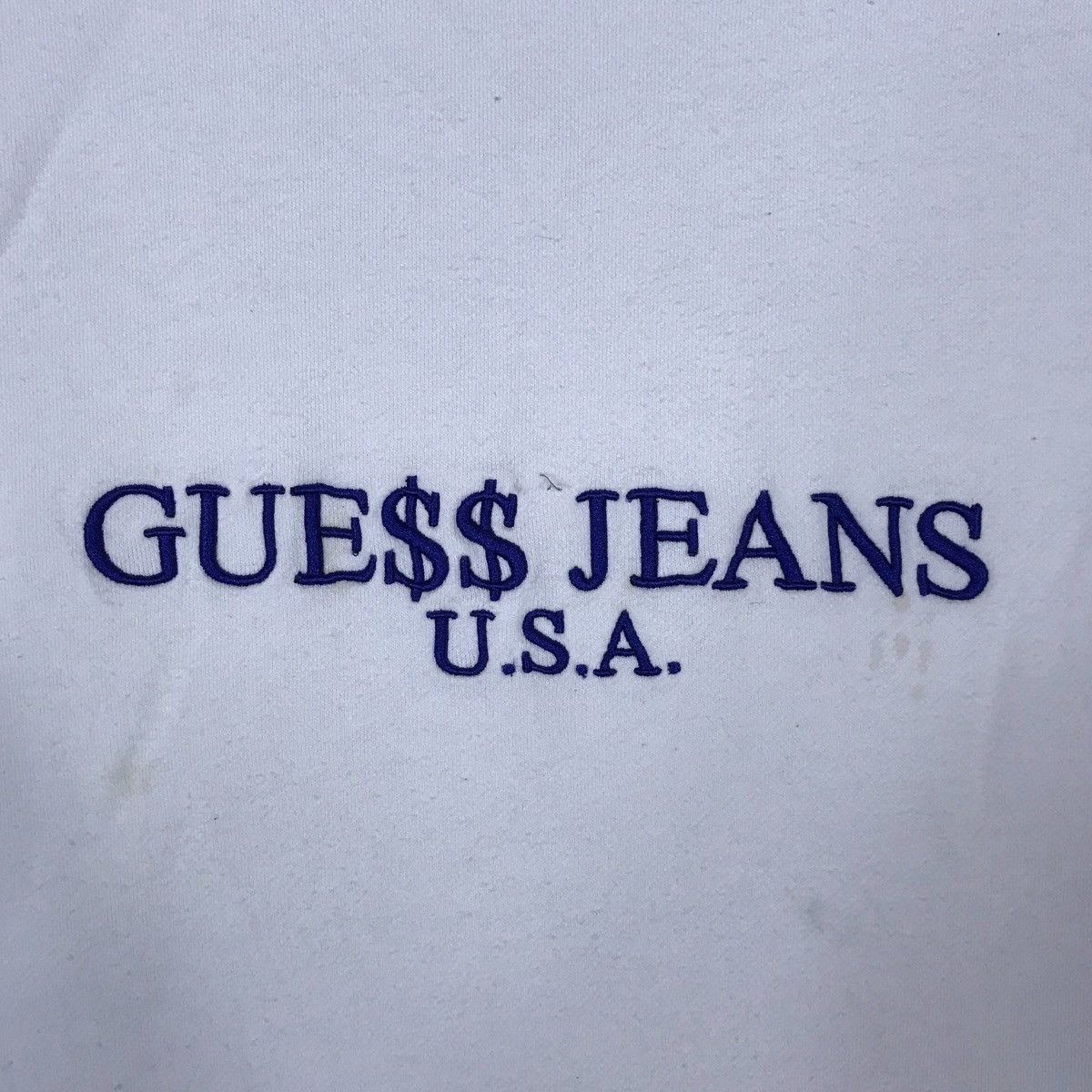 Guess Vintage Guess Jeans USA Pullover Jumper Sweatshirt Size US S / EU 44-46 / 1 - 3 Thumbnail