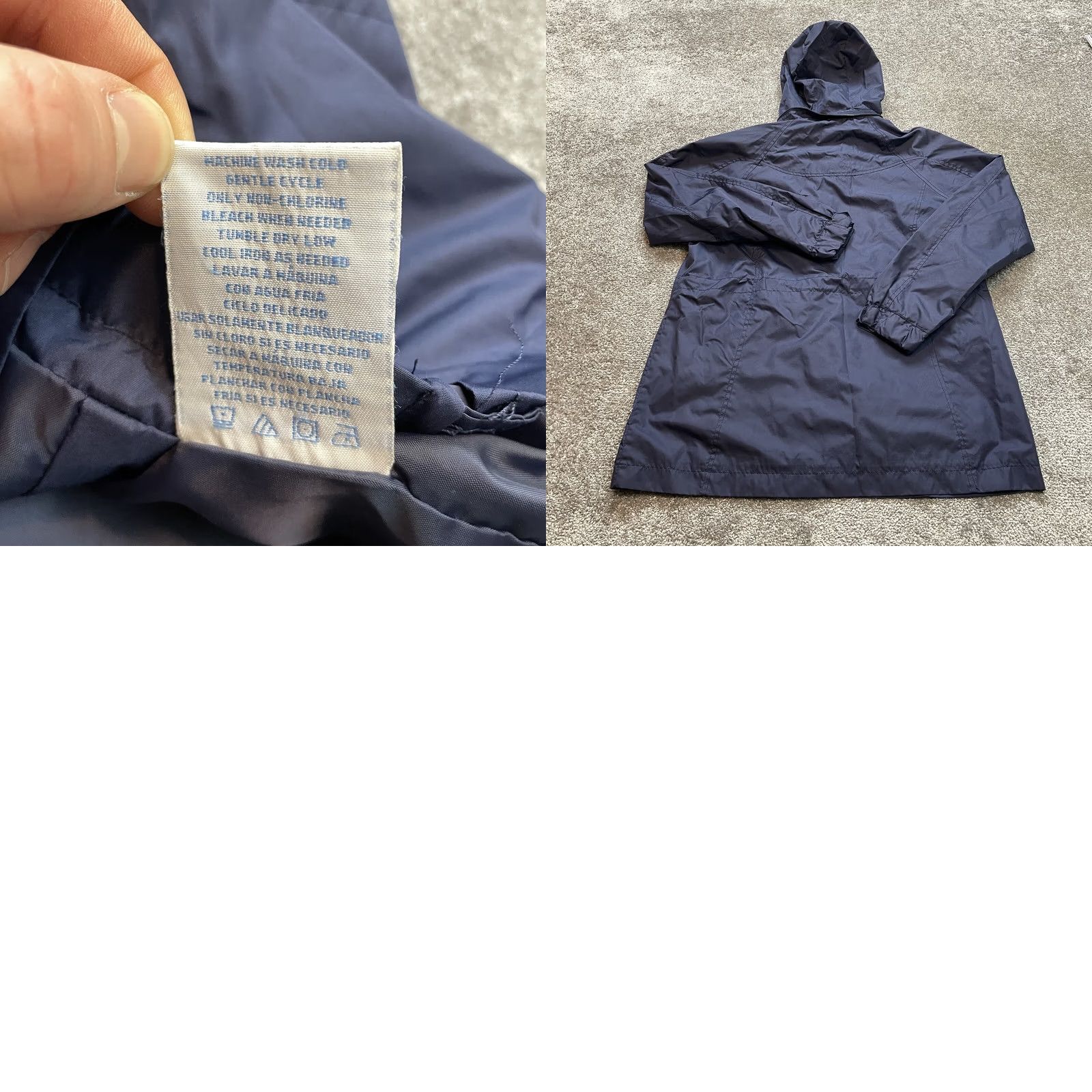 Vintage Bold Spirit Jacket Mens M Blue Hooded Zip Outdoor Windbreaker Jacket Size US M / EU 48-50 / 2 - 9 Thumbnail