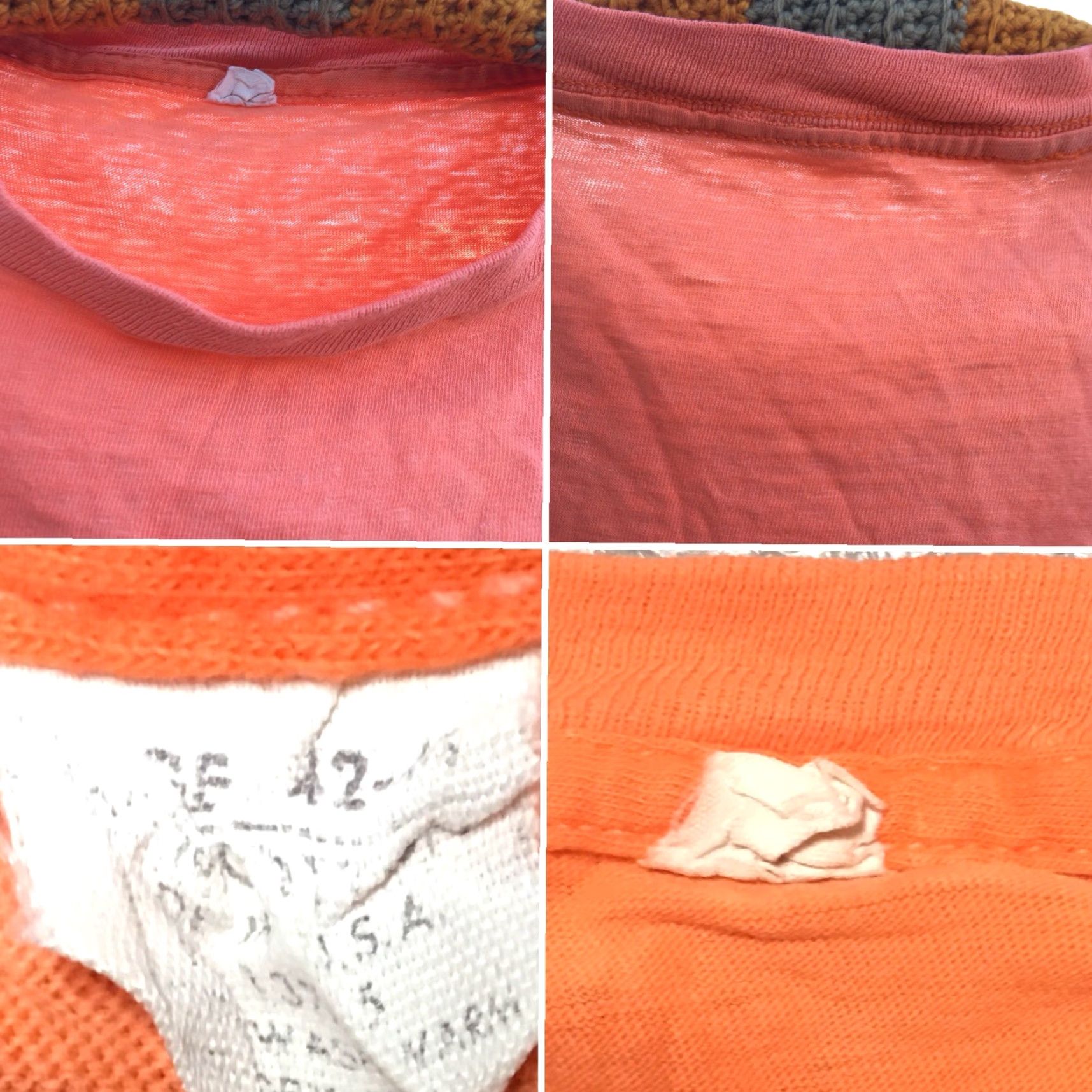 Vintage VINTAGE Cal State Northridge 500 Mile Century Club Champs T-Shirt L 70s 80s Mens Orange 100% Cotton Graphic Tee US Made Size US L / EU 52-54 / 3 - 7 Thumbnail