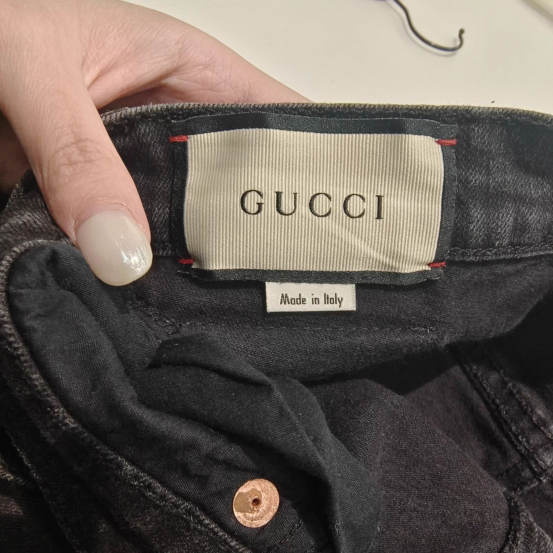 Gucci Gucci 98% New Men's Denim Jeans - Size 34 Size US 34 / EU 50 - 3 Thumbnail