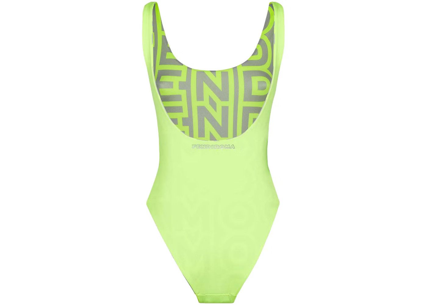Fendi o1loc1c0824 One Piece Swimsuit in Yellow Size 30" / US 8 / IT 44 - 3 Thumbnail