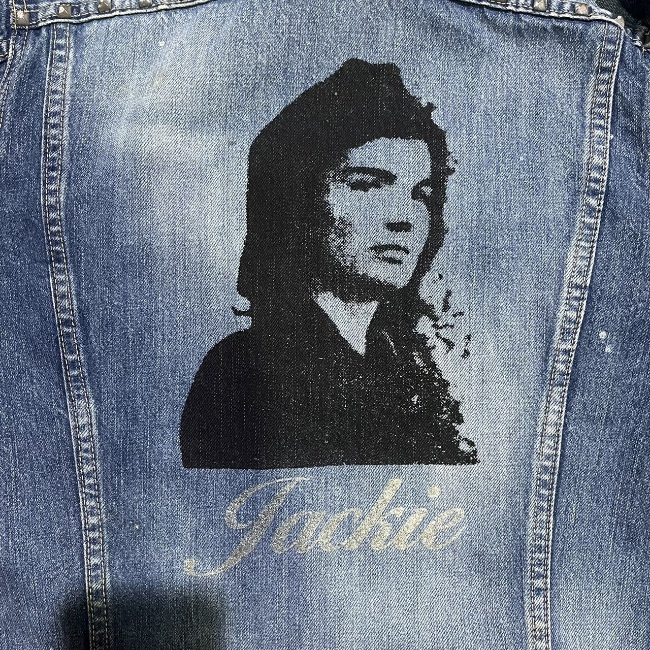 Andy Warhol × Hysteric Glamour hysteric glamour andy warhol distressed & faded denim jacket Size US M / EU 48-50 / 2 - 3 Thumbnail