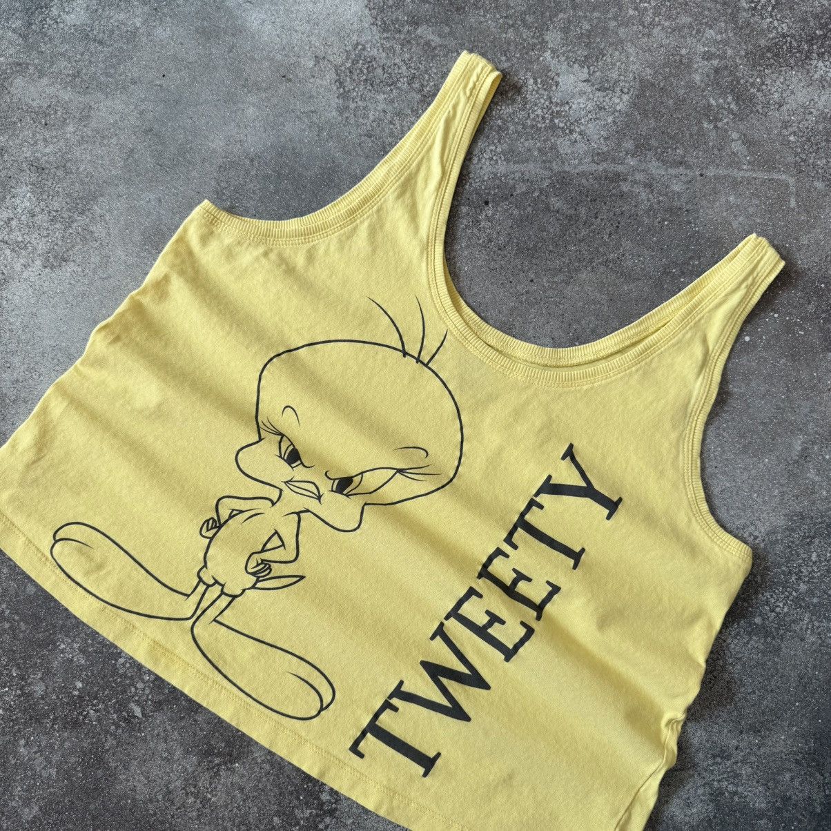 20471120 Looney Tunes Vintage Y2K Aesthetic Sexy Glamour T-Shirt Size L / US 10 / IT 46 - 2 Thumbnail