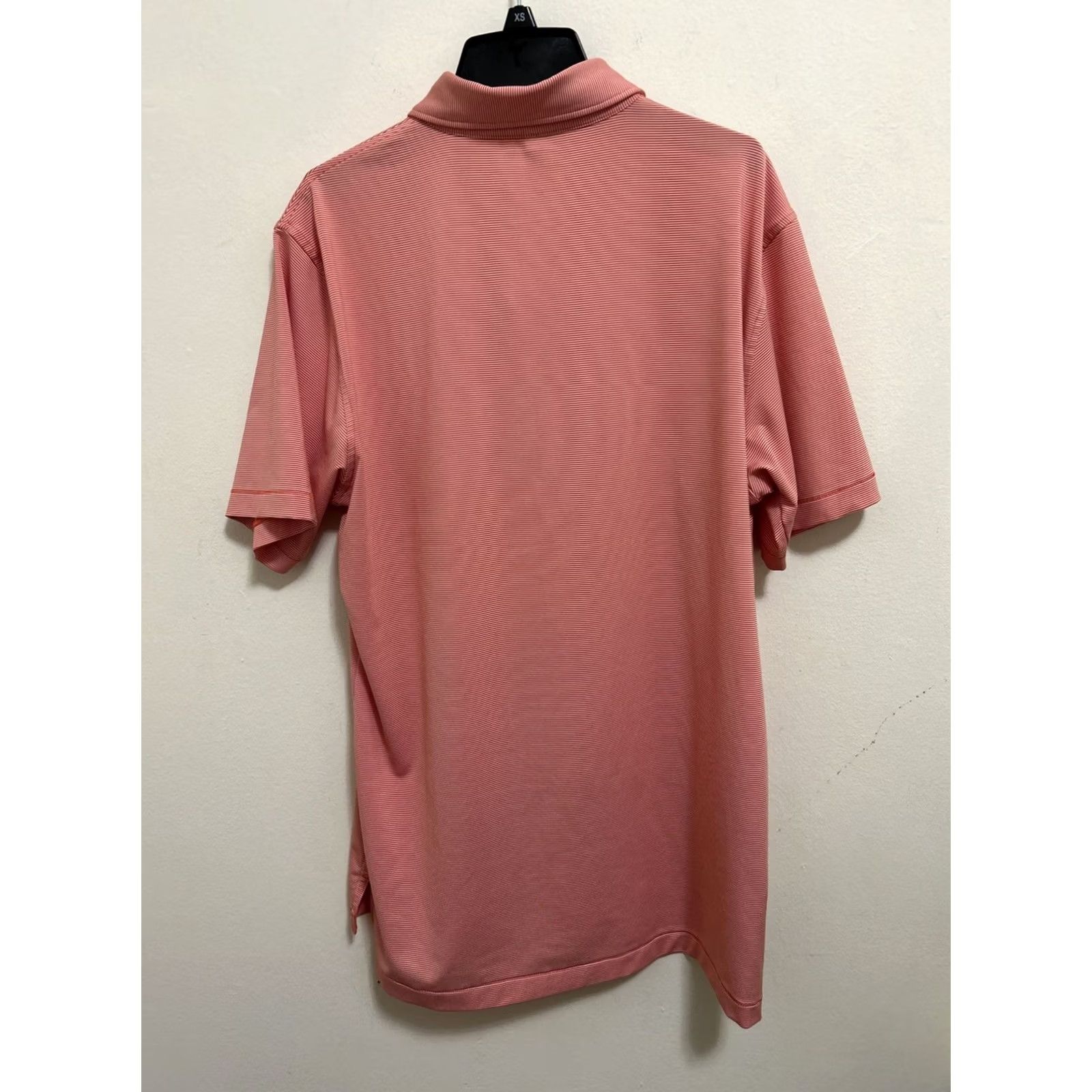 Peter Millar Peter Millar Summer Comfort Polo Shirt Mens Medium Pink Striped S/S Size US M / EU 48-50 / 2 - 6 Thumbnail