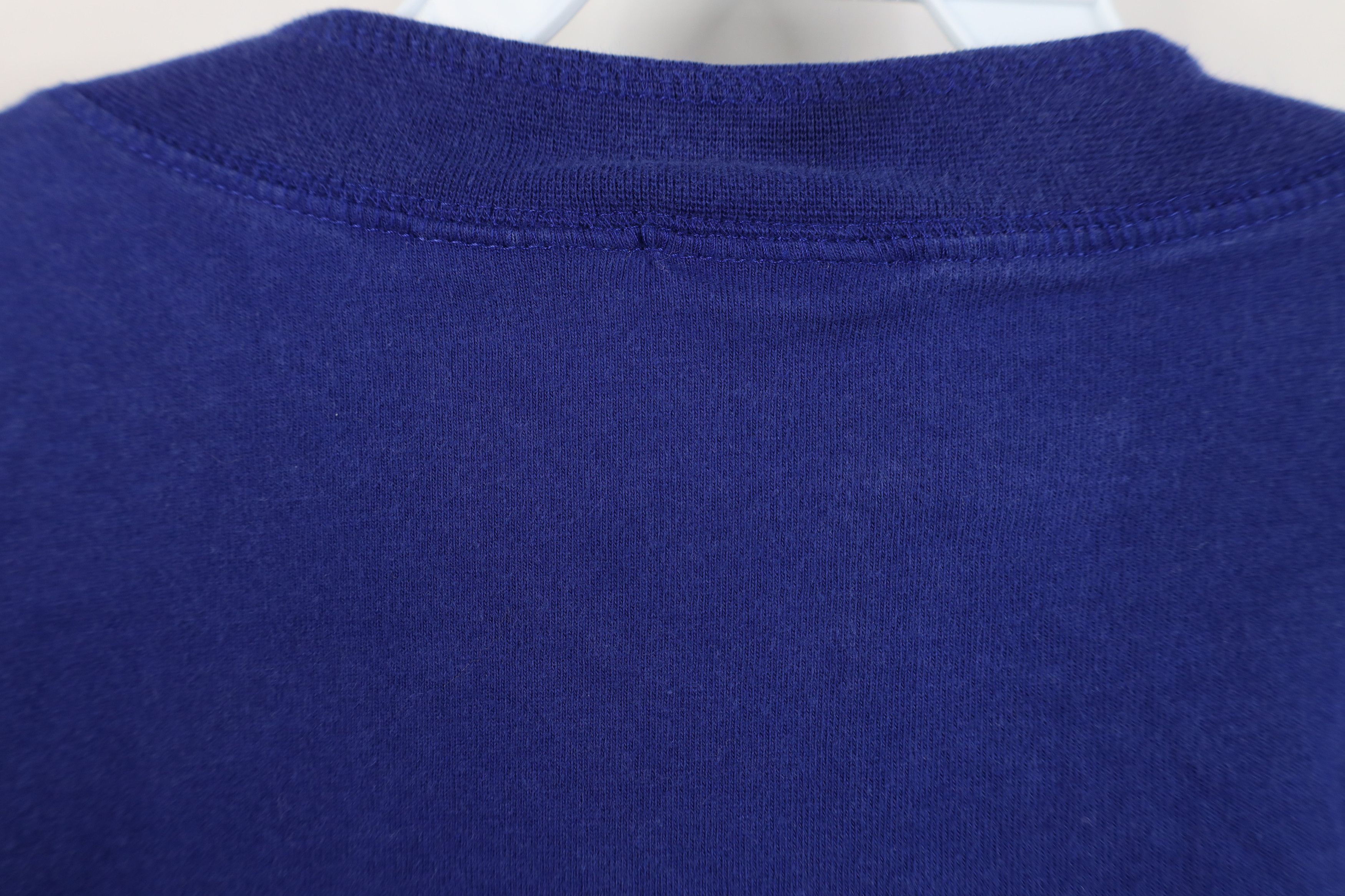 Disney Vintage 90s Disney Long Sleeve Henley T-Shirt Blue Cotton Size US L / EU 52-54 / 3 - 10 Thumbnail