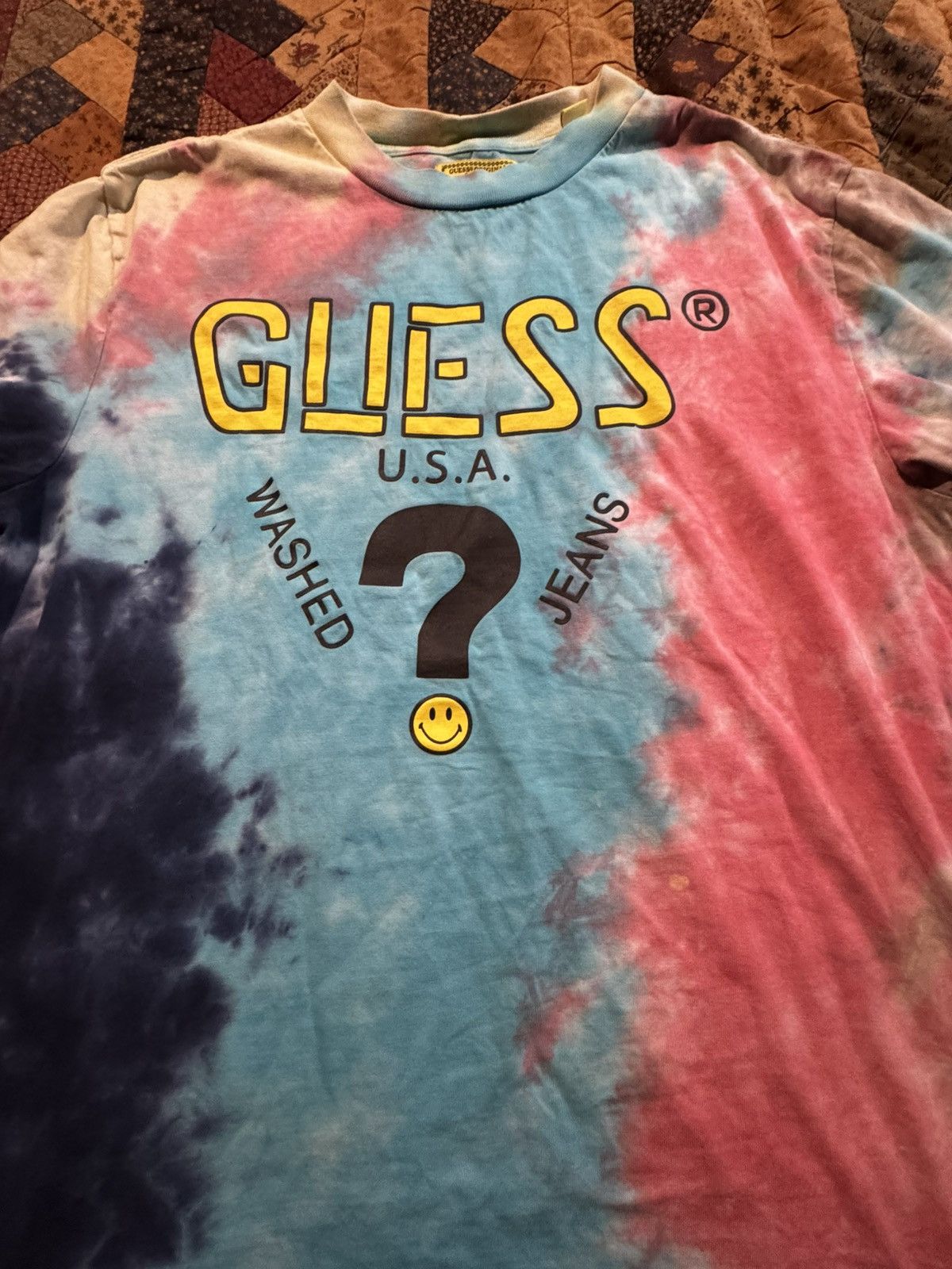 Guess × Market Guess x Chinatown Market Tie Dye Shirt Size S Size US S / EU 44-46 / 1 - 2 Thumbnail