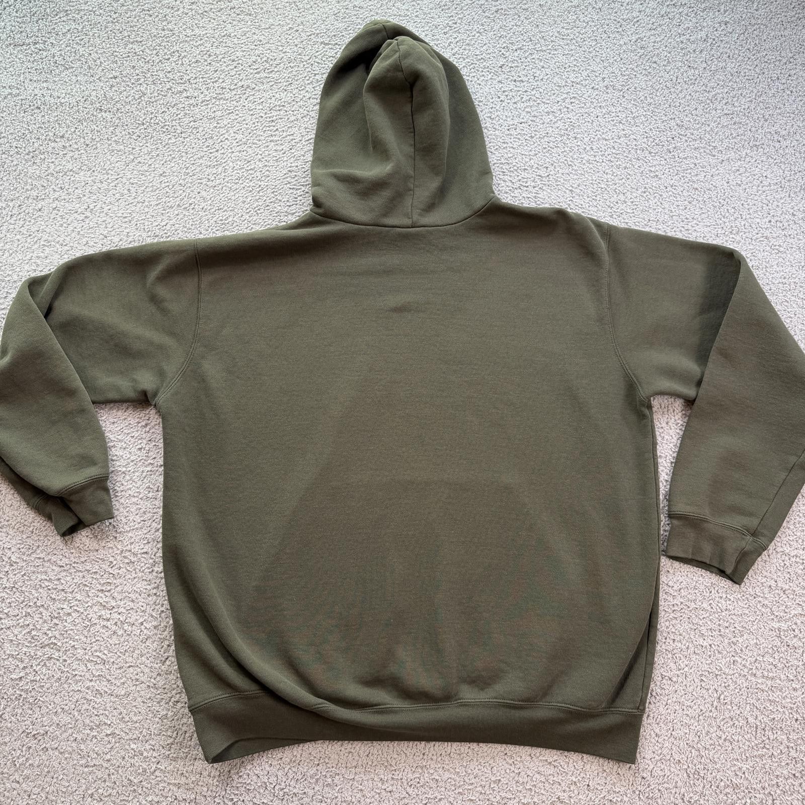 Carhartt Carhartt Hoodie Mens L Olive Green Workwear Sweatshirt K121 Size US L / EU 52-54 / 3 - 2 Thumbnail