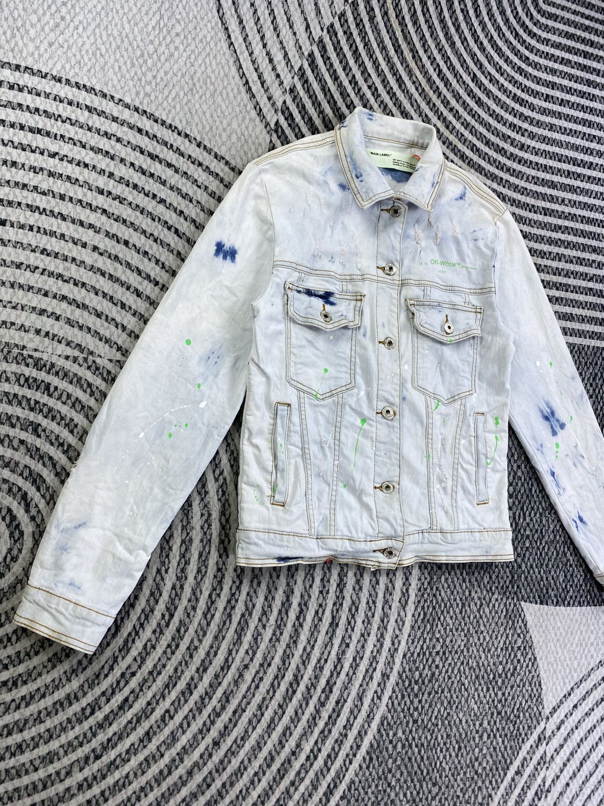 Off-White 2013 OFF-WHITE c/o VIRGIL ABLOH Denim Jacket Size US S / EU 44-46 / 1 - 3 Thumbnail