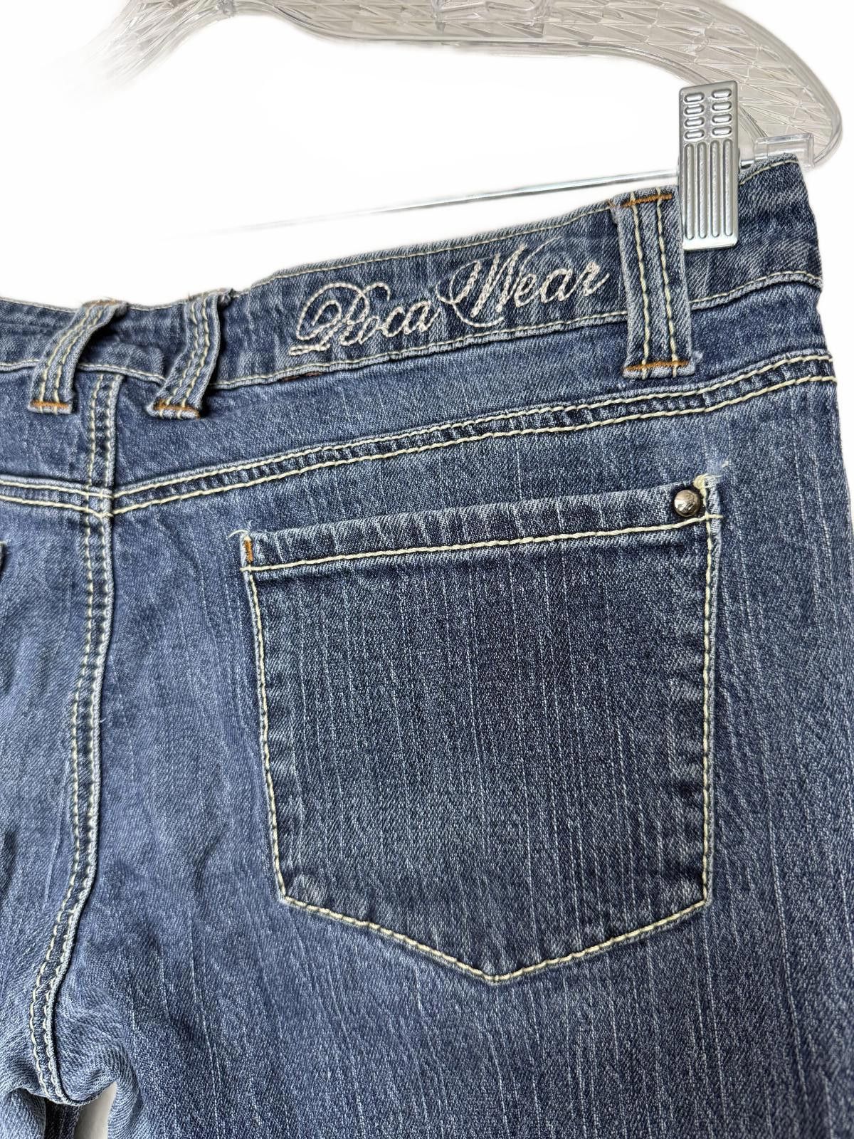 Rocawear Vintage Y2K Roca Wear Denim Jeans Size 32" / US 10 / IT 46 - 2 Thumbnail