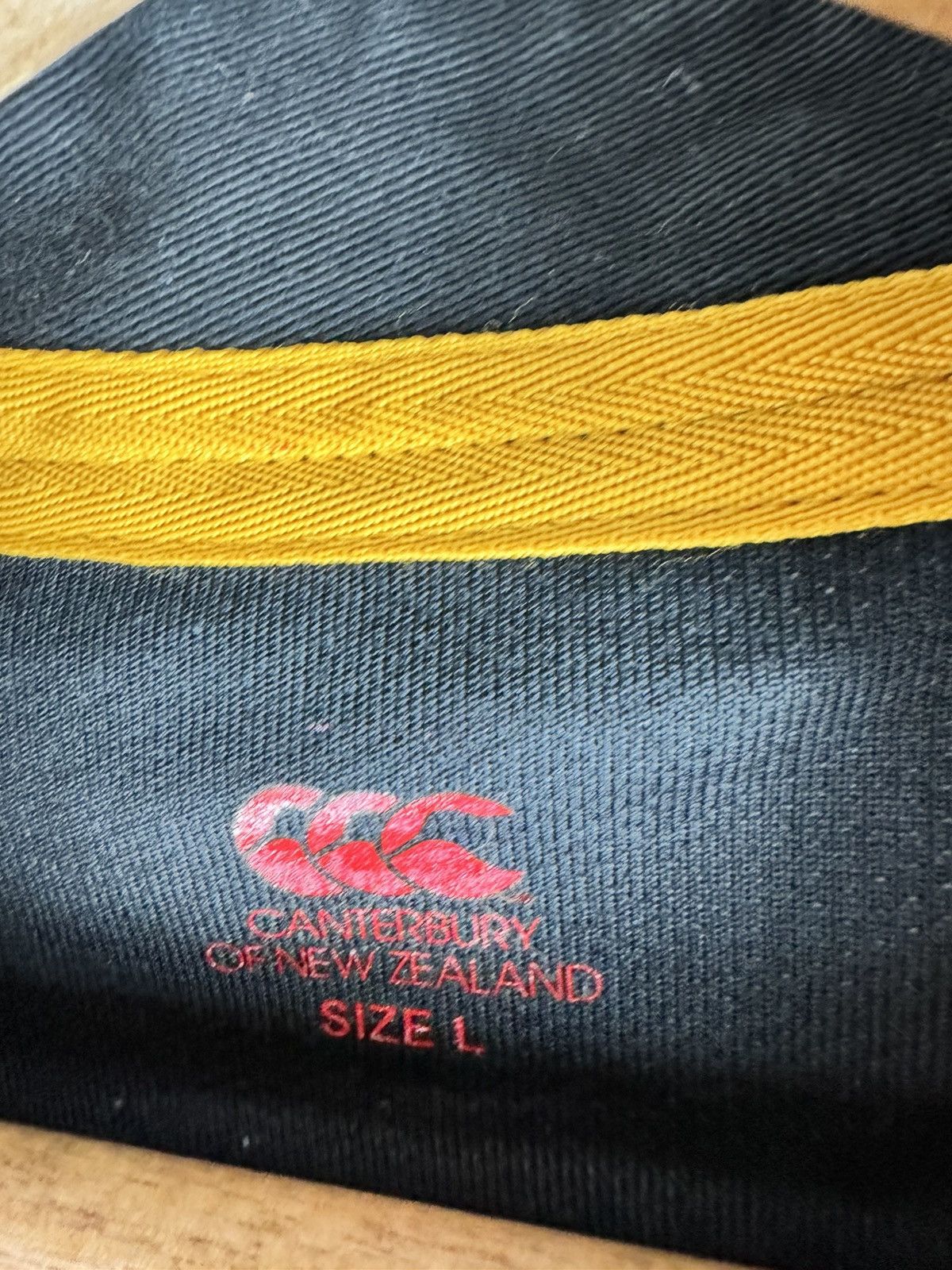 Canterbury of New Zealand Canterbury Wasps rugby jersey vintage Size US L / EU 52-54 / 3 - 3 Thumbnail