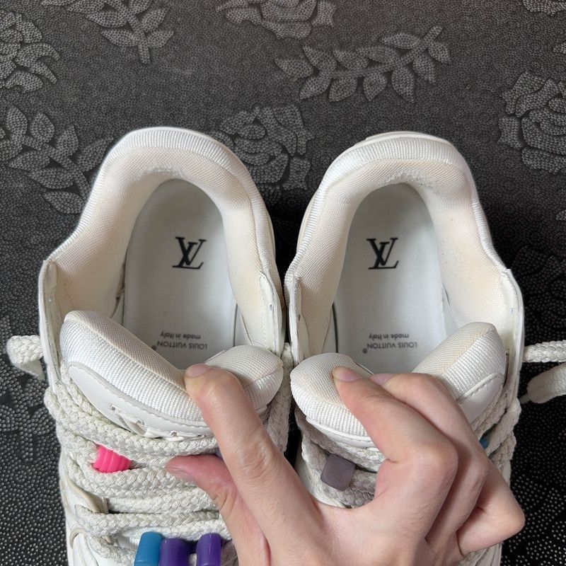 Louis Vuitton Louis Vuitton Trainer Maxi Low-Top Sneakers for Men -2508 Size US 9.5 / EU 42-43 - 6 Thumbnail