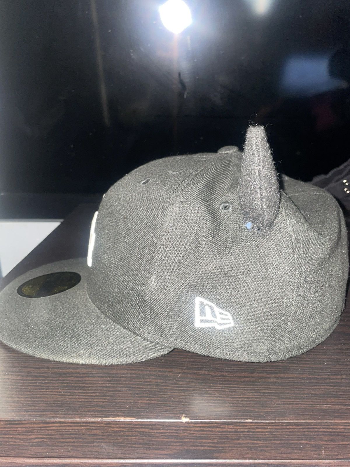 Ryder Studios ryder studios black LA fitted cap Size ONE SIZE - 2 Thumbnail