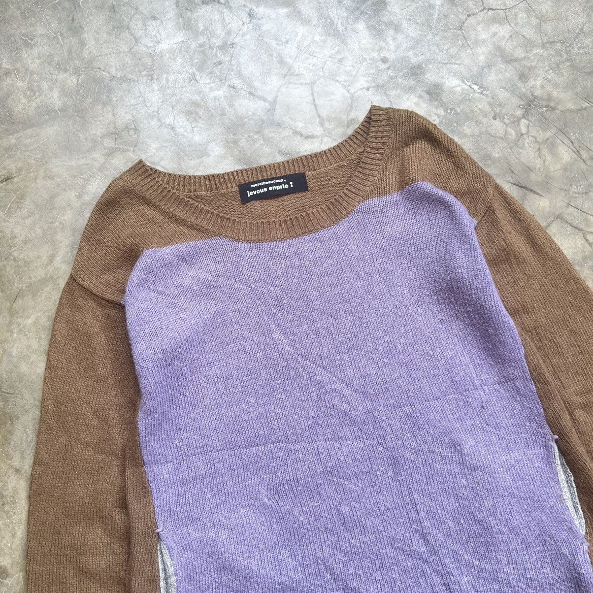 Issey Miyake 90s Mercibeaucoup by Issey Miyake Sweater Knitwear Size US M / EU 48-50 / 2 - 2 Thumbnail