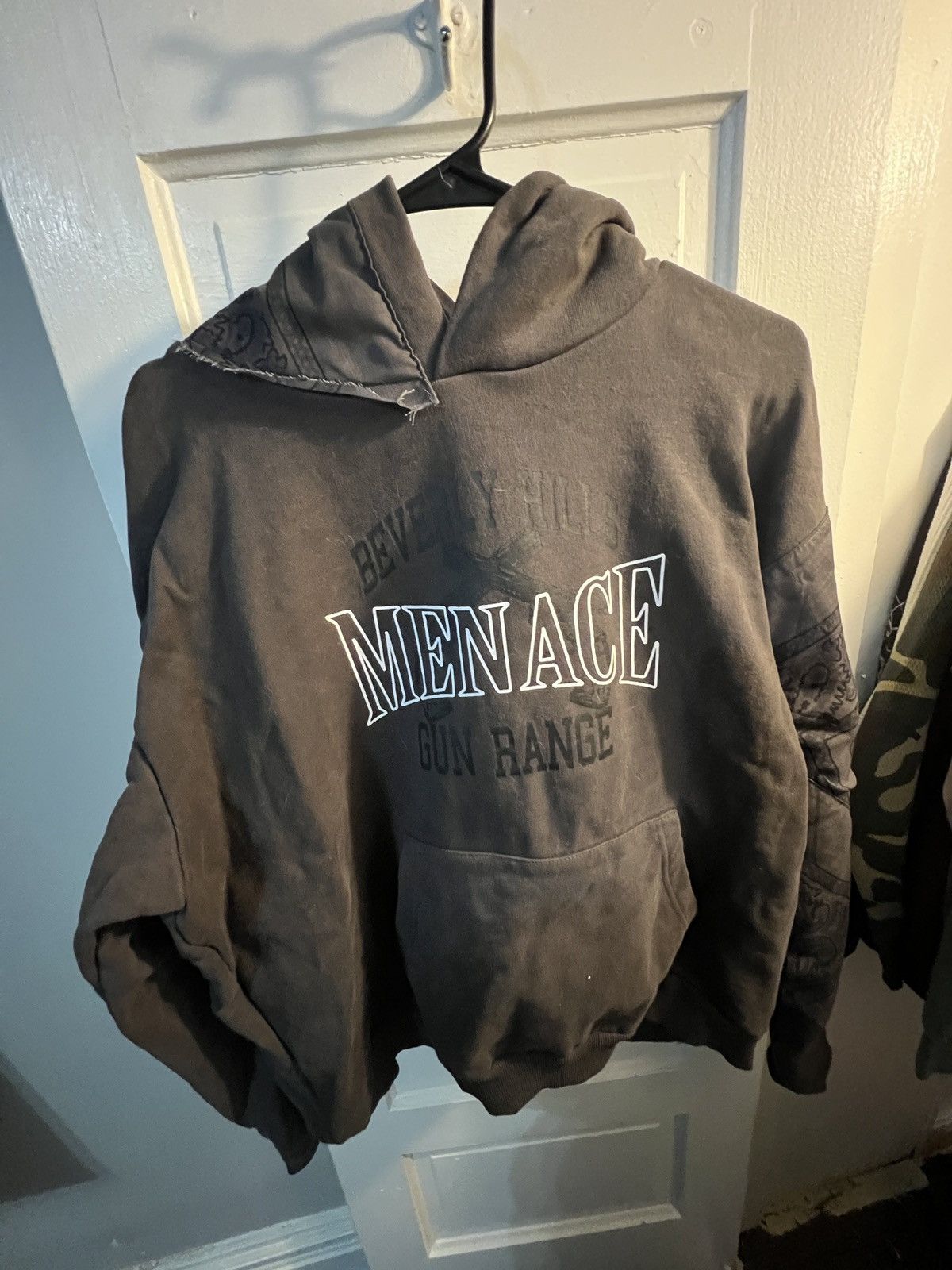 Menace Menace bandana hoodie Size US S / EU 44-46 / 1 - 1 Thumbnail