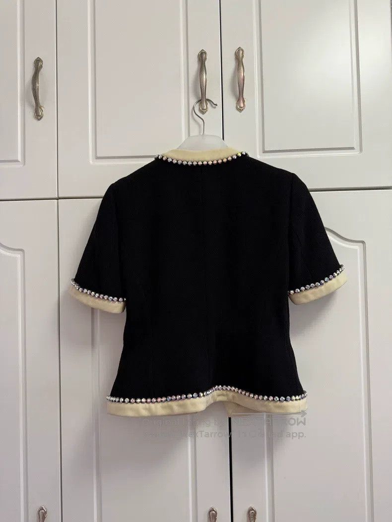 Gucci Gucci Rhinestone bow short jacket Size S / US 4 / IT 40 - 3 Thumbnail