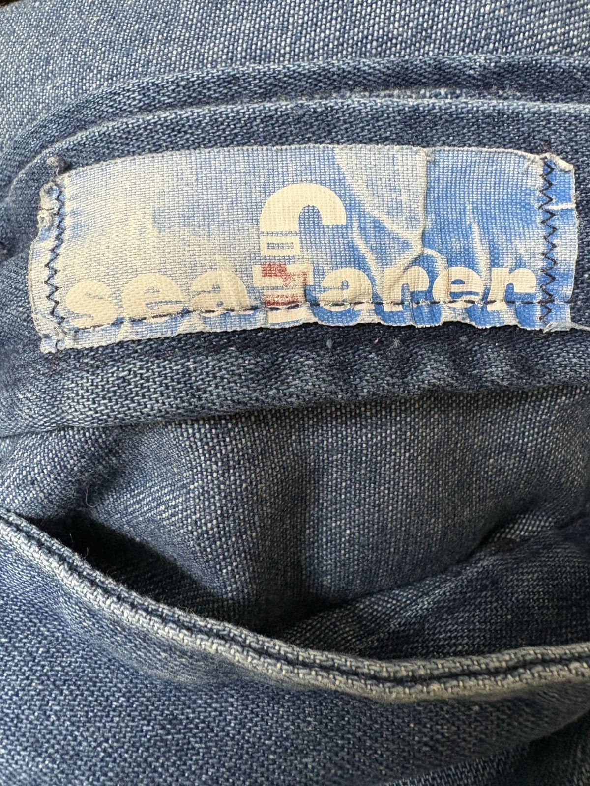 Other Vintage Seafarer Dungarees bottom flare denim Size US 30 / EU 46 - 5 Thumbnail
