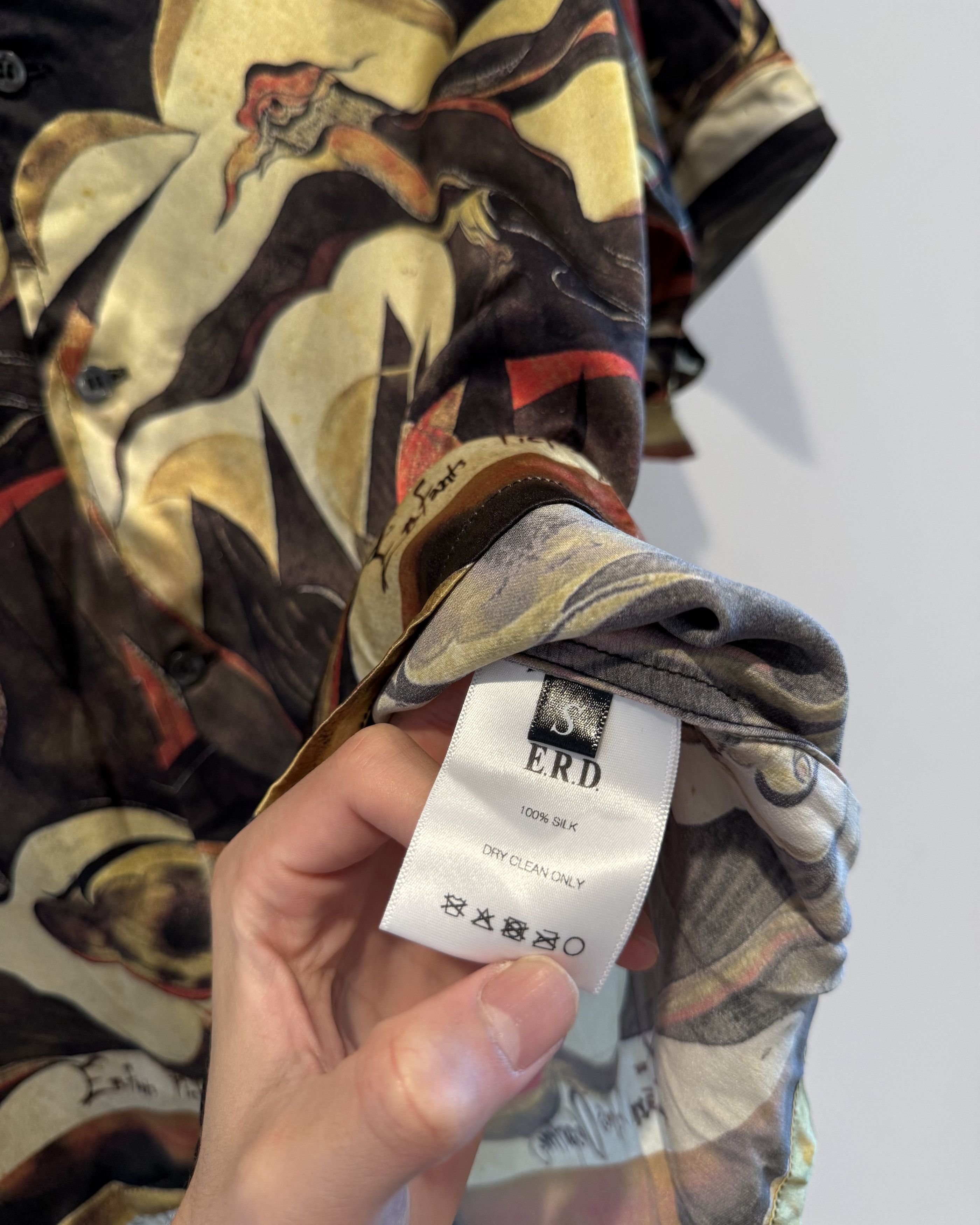 Enfants Riches Deprimes Enfants Riches Deprimes Silk Multicolor Broken Violin Shirt Size US S / EU 44-46 / 1 - 3 Thumbnail