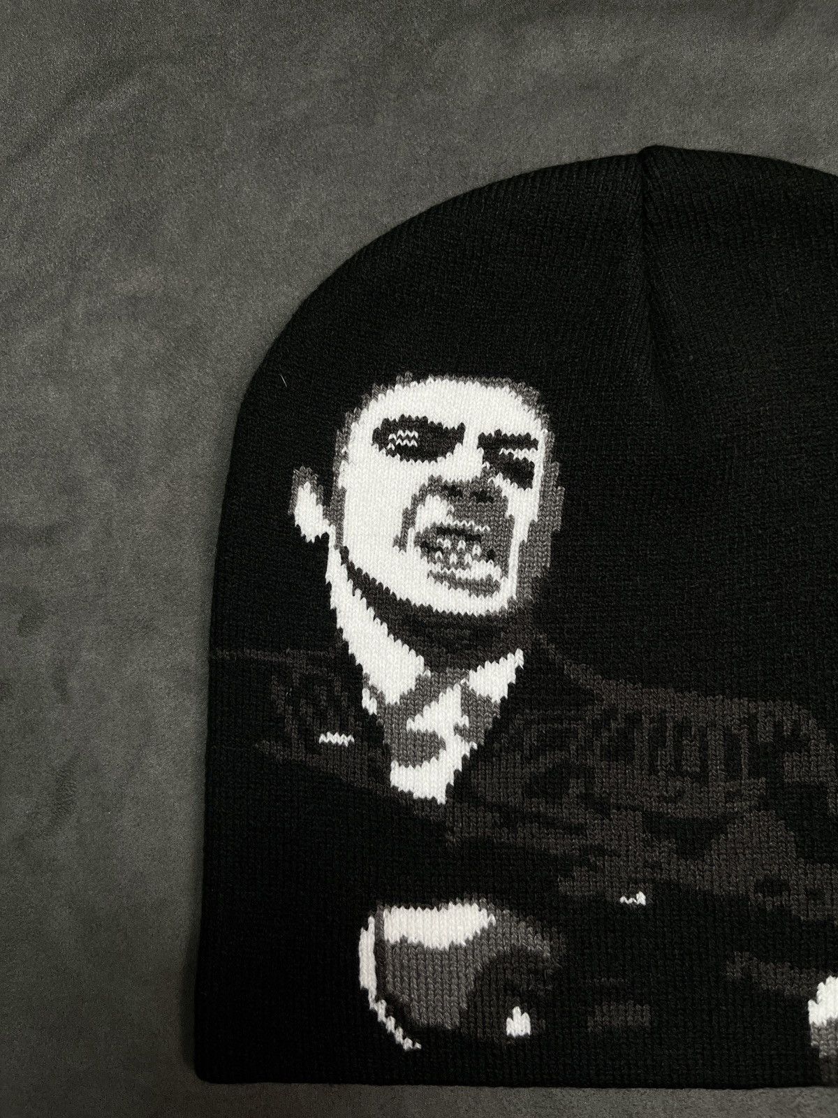 Japanese Brand Rare Tony Montana Scarface No Cuff Knit Skully Cap Beanie OS Size ONE SIZE - 2 Thumbnail