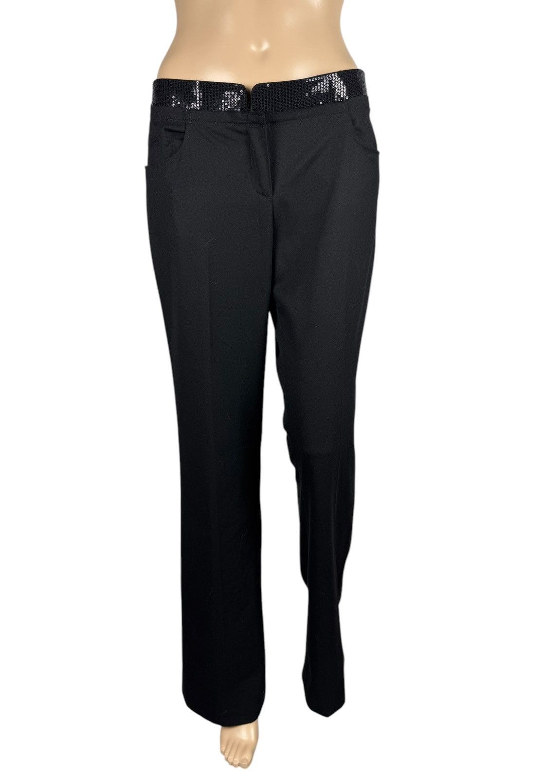 Other Scervino Street Glitter Waist Dress Pants Bootcut size IT44 Size 30" / US 8 / IT 44 - 2 Thumbnail