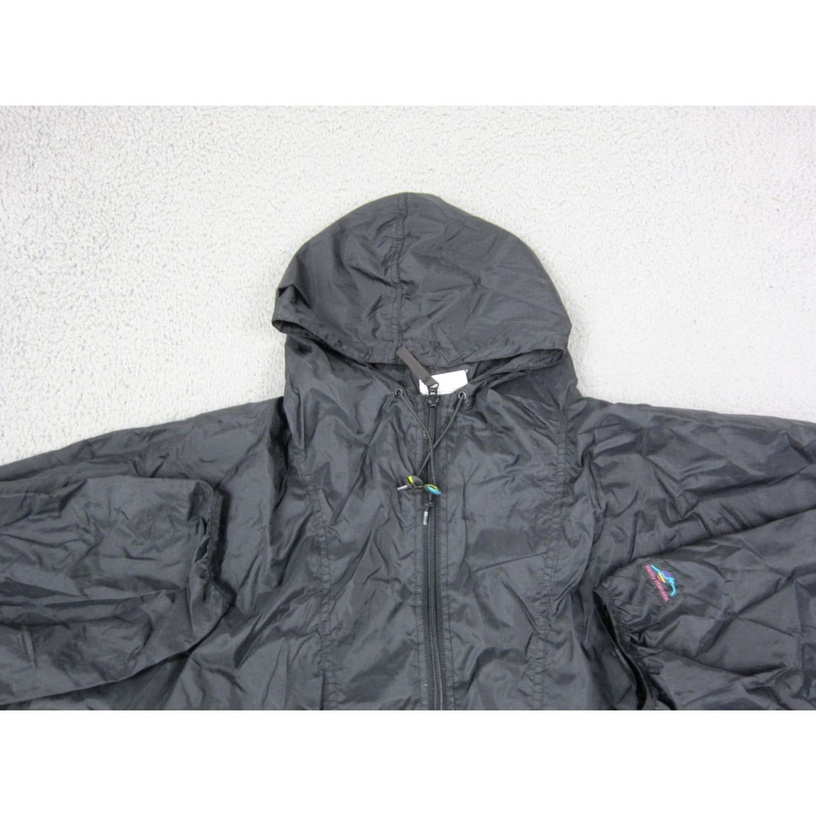 Helly Hansen Helly Hansen Jacket Mens L Black Rain Coat Helly Tech Protection Hooded Full Zip Solid Outdoors Weather Coat Rain Jacket Size US L / EU 52-54 / 3 - 2 Thumbnail