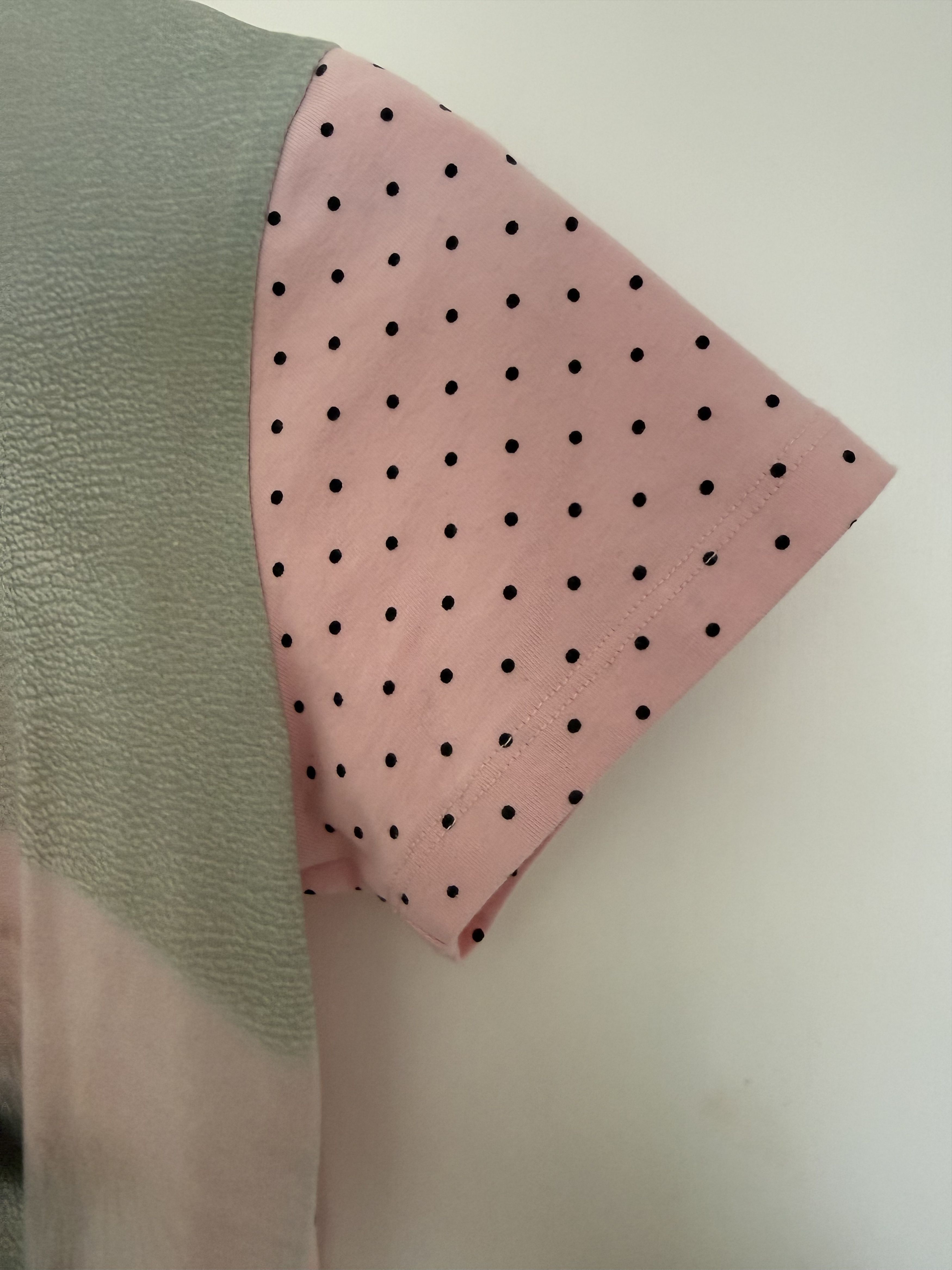 Ashley Williams Women's Gray Polka-Dot Printed T-Shirt Size M / US 6-8 / IT 42-44 - 3 Thumbnail