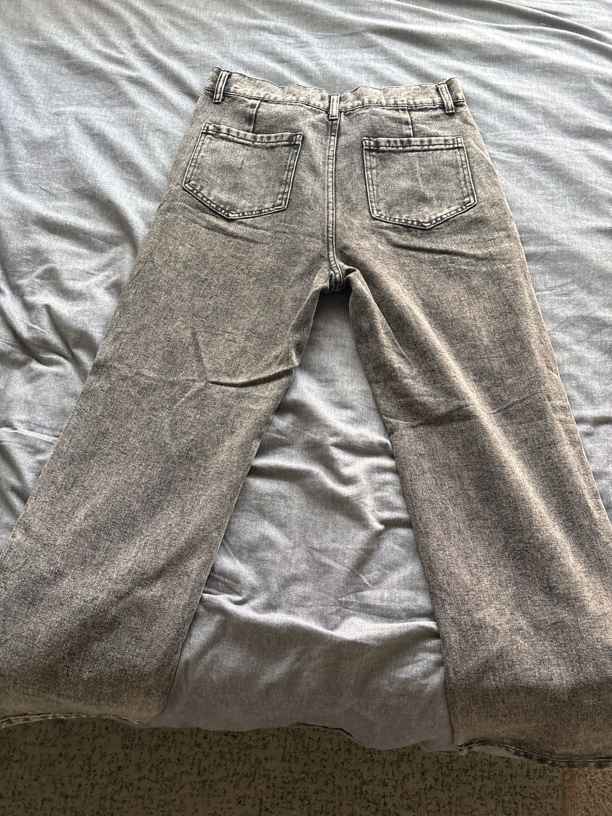 Other Editorial Department Skull Washed Jeans Size US 32 / EU 48 - 5 Thumbnail