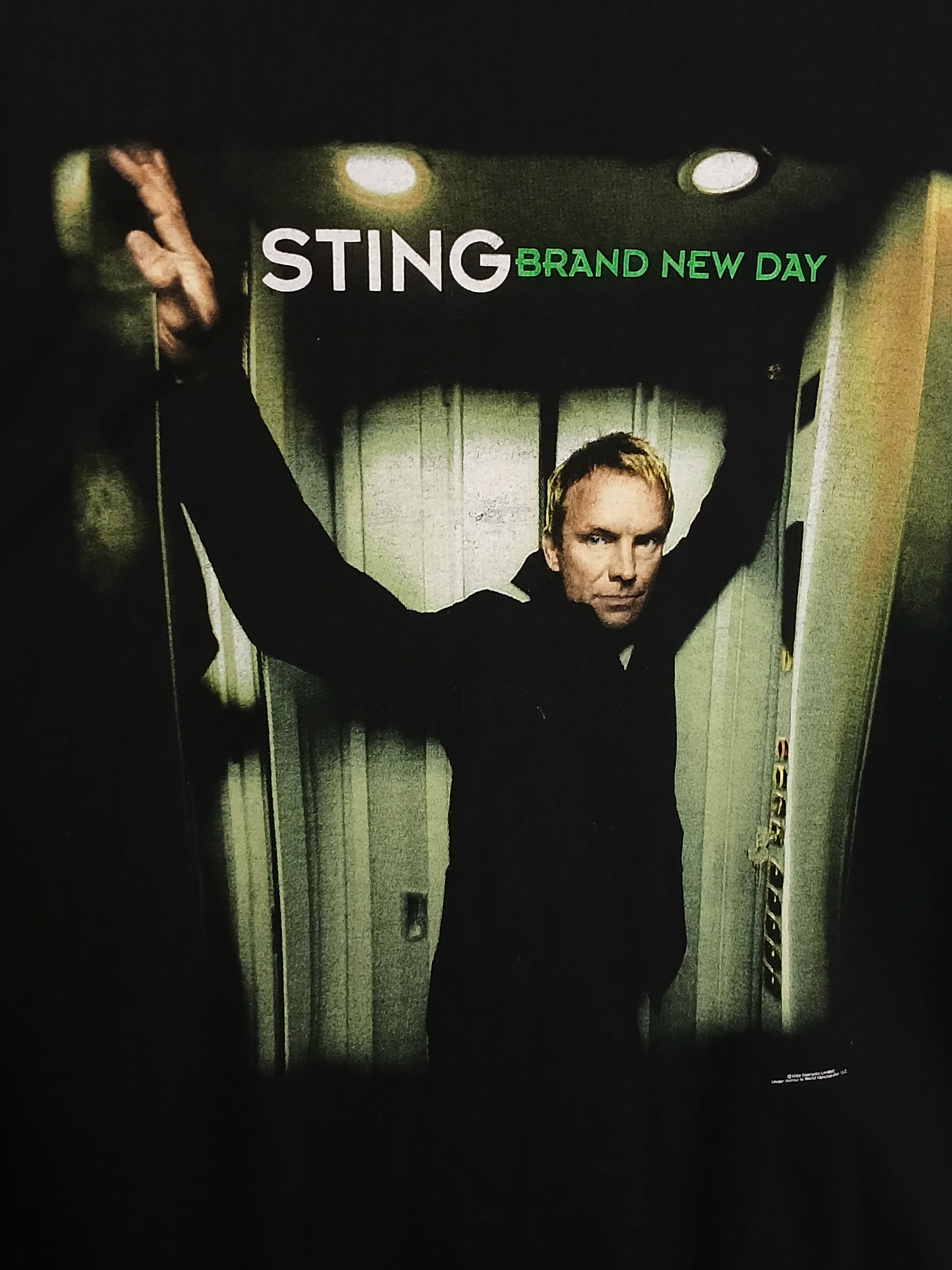 Band Tees × Vintage Vintage Sting Brand New Day Tour 2000 T-Shirt Size US L / EU 52-54 / 3 - 3 Thumbnail