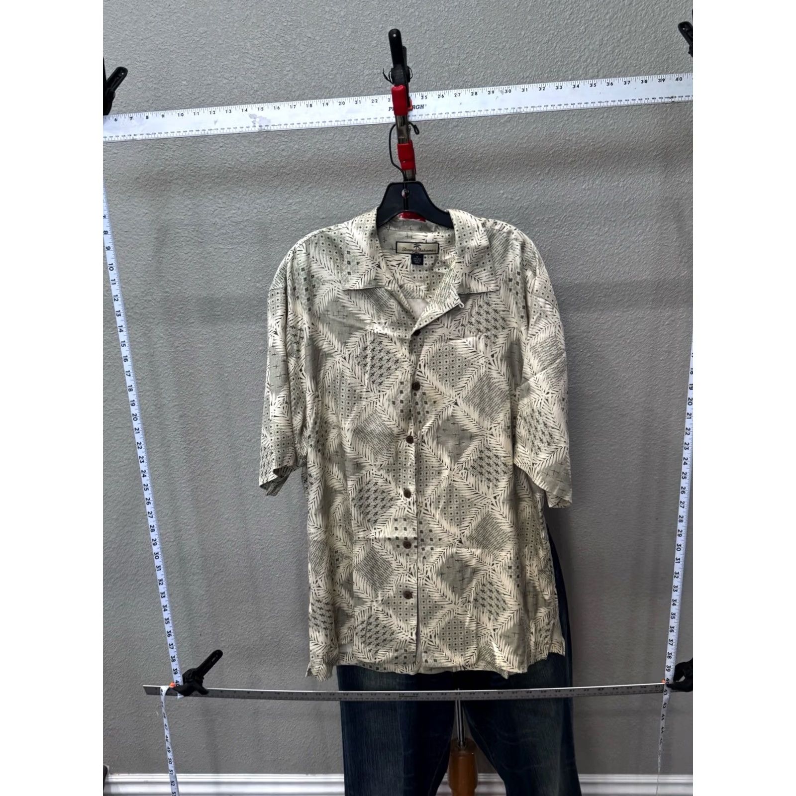Tommy Bahama Tommy Bahama Shirt Short Sleeve Button Up Pattern M Multicolor Mens Silk Artwork Shirt Size US M / EU 48-50 / 2 - 2 Thumbnail