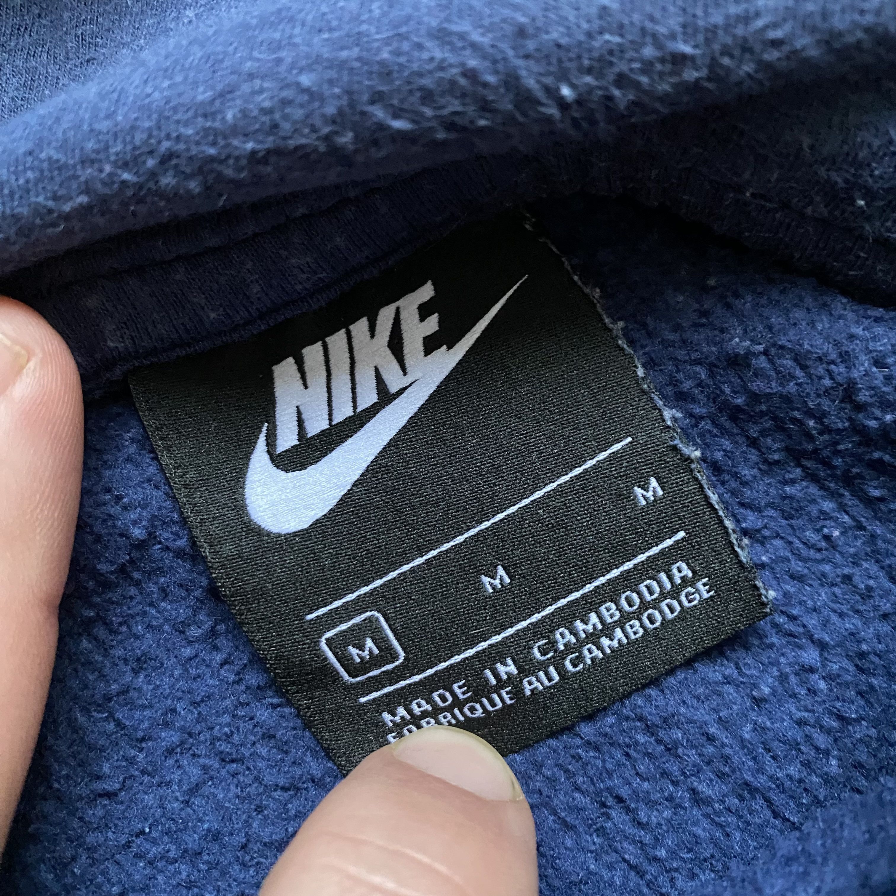 Nike Nike boxy hoodie Y2K Spell out Drill mini logo Swoosh Size US M / EU 48-50 / 2 - 7 Thumbnail