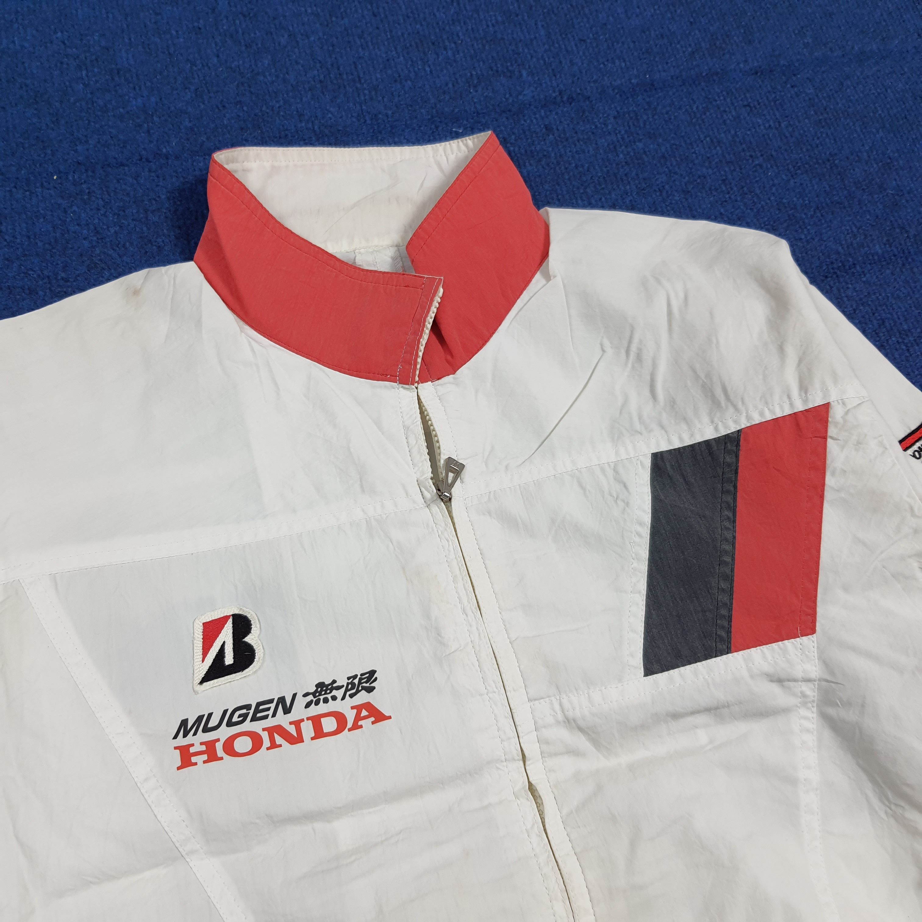 Japanese Brand Vintage Bridgestone Custom Mugen Honda Logo Jacket C282N10 Size US M / EU 48-50 / 2 - 4 Thumbnail