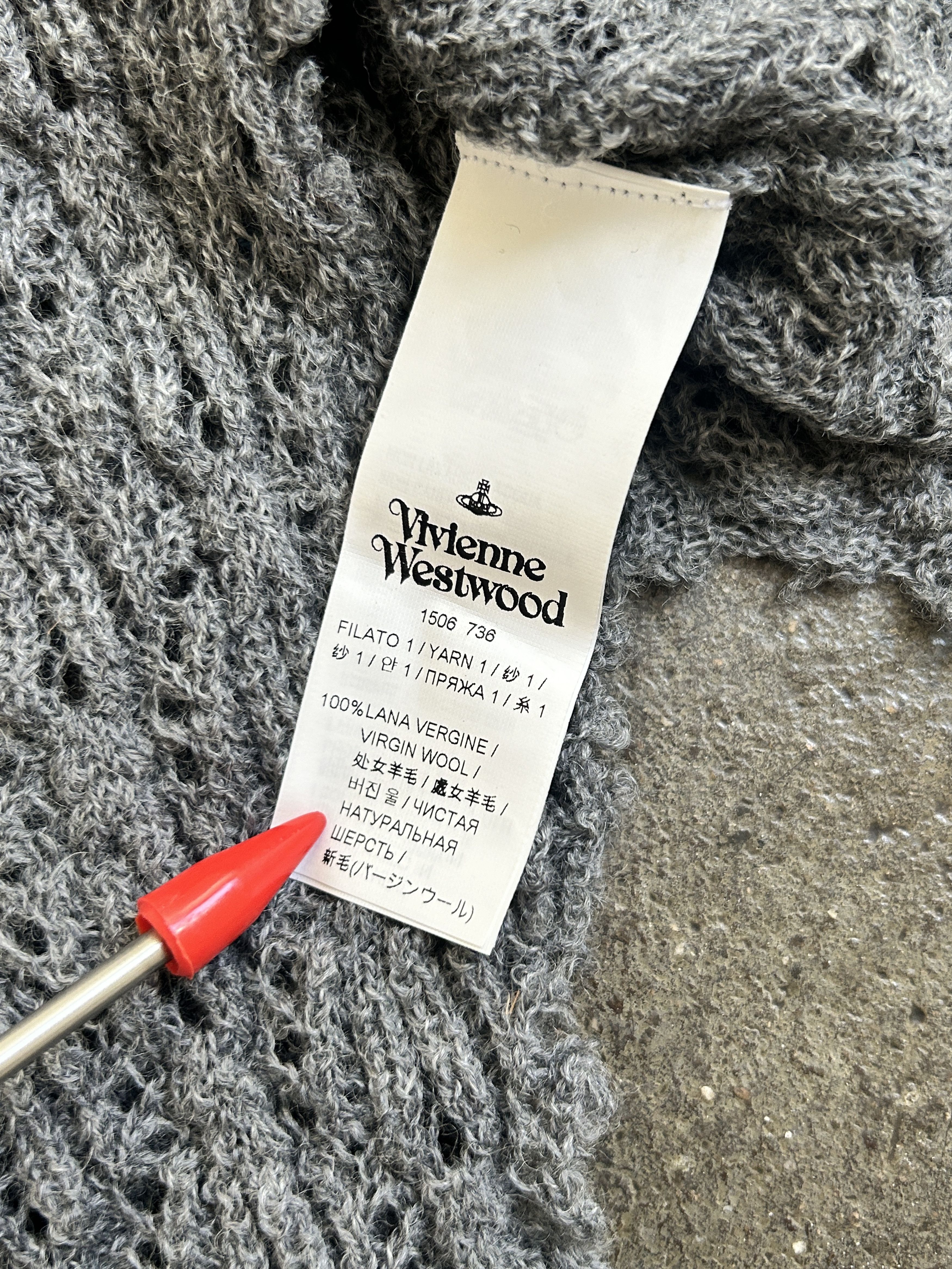 Vivienne Westwood 1320$ A/W 2017 Frost Dress in Wool w/ Cool Details Size S / US 4 / IT 40 - 8 Thumbnail