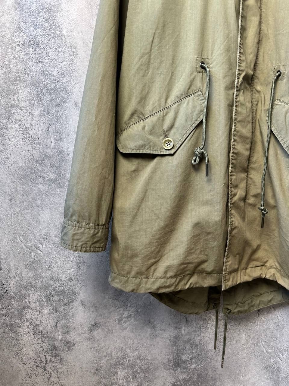 Fred Perry Fred Perry Vintage 90s Long Coat Jacket Lightweight Khaki Size US S / EU 44-46 / 1 - 7 Thumbnail