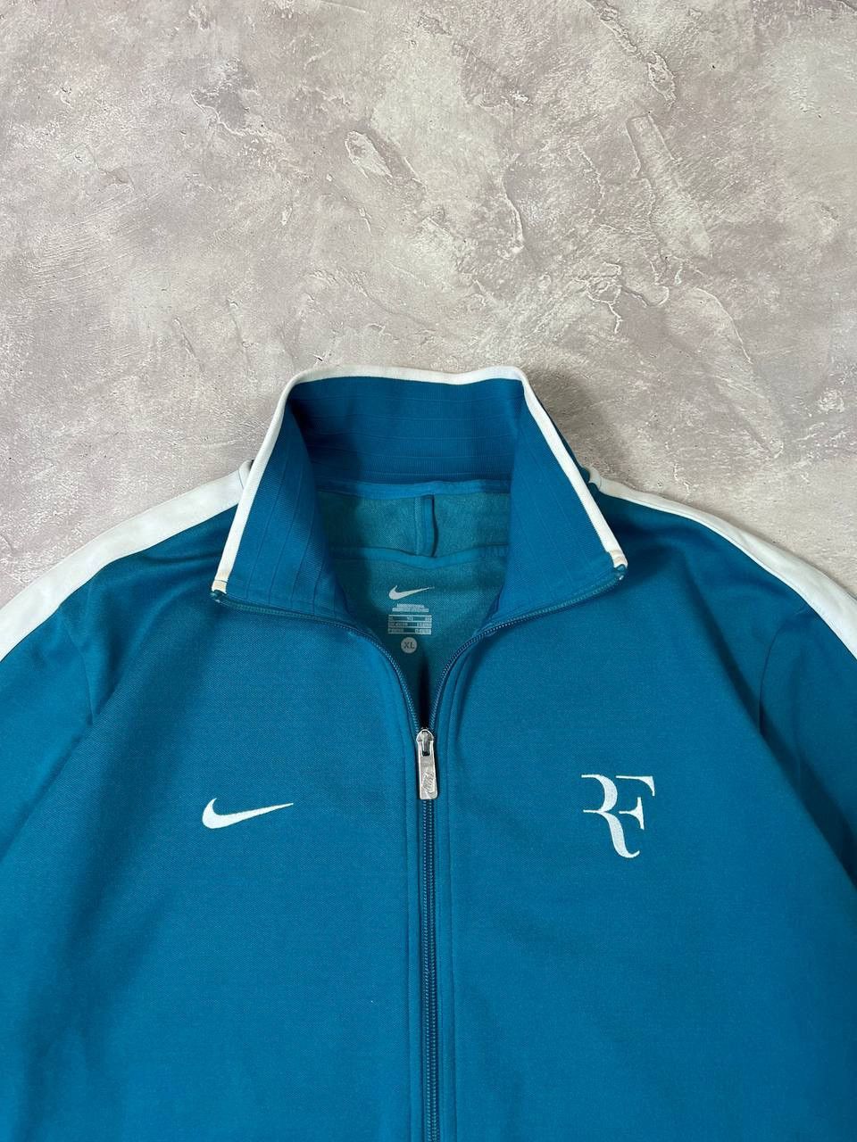 Nike × Vintage Rare Nike Roger Federer Zip Jacket Size US XL / EU 56 / 4 - 3 Thumbnail