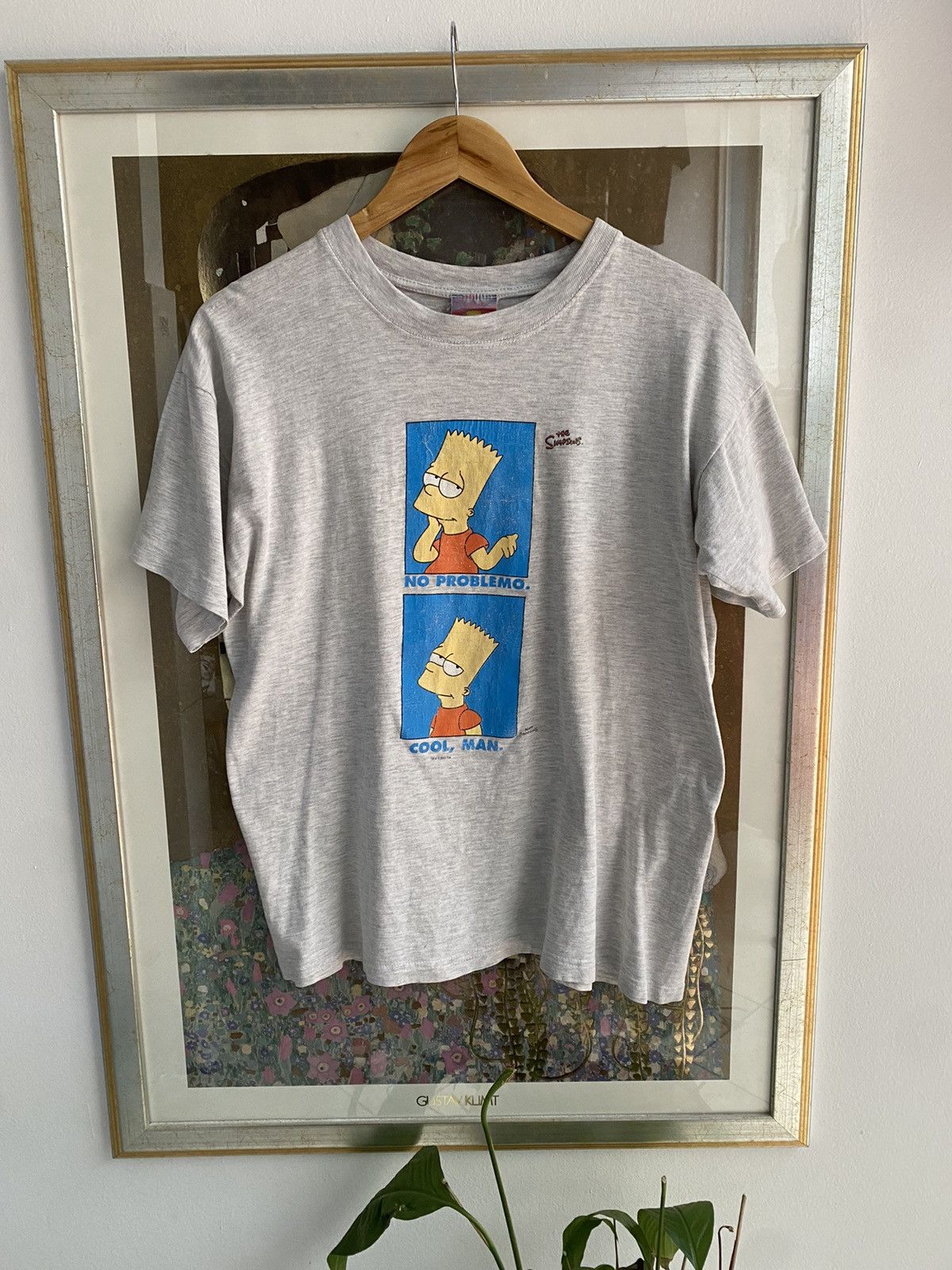 Vintage Bart Simpson 2001 t shirt no problemo cool man | Grailed