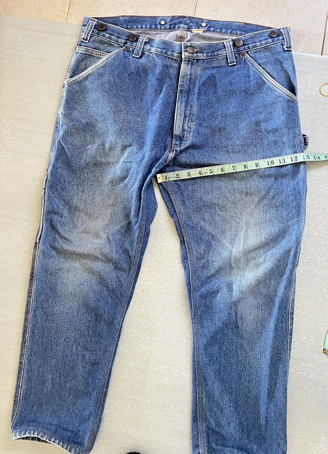Ben Davis × Vintage Vintage Ben Davis Workwear Carpenter Cargo Pants USA Size US 38 / EU 54 - 5 Thumbnail