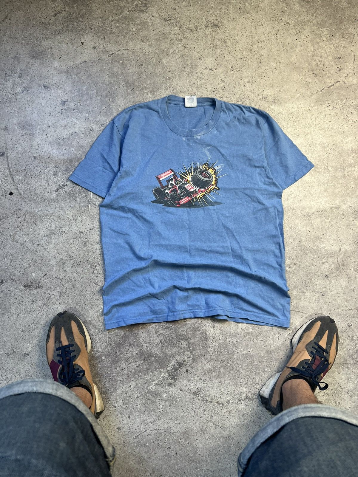 Supreme Supreme Crash Tee FW21 Size US M / EU 48-50 / 2 - 1 Thumbnail